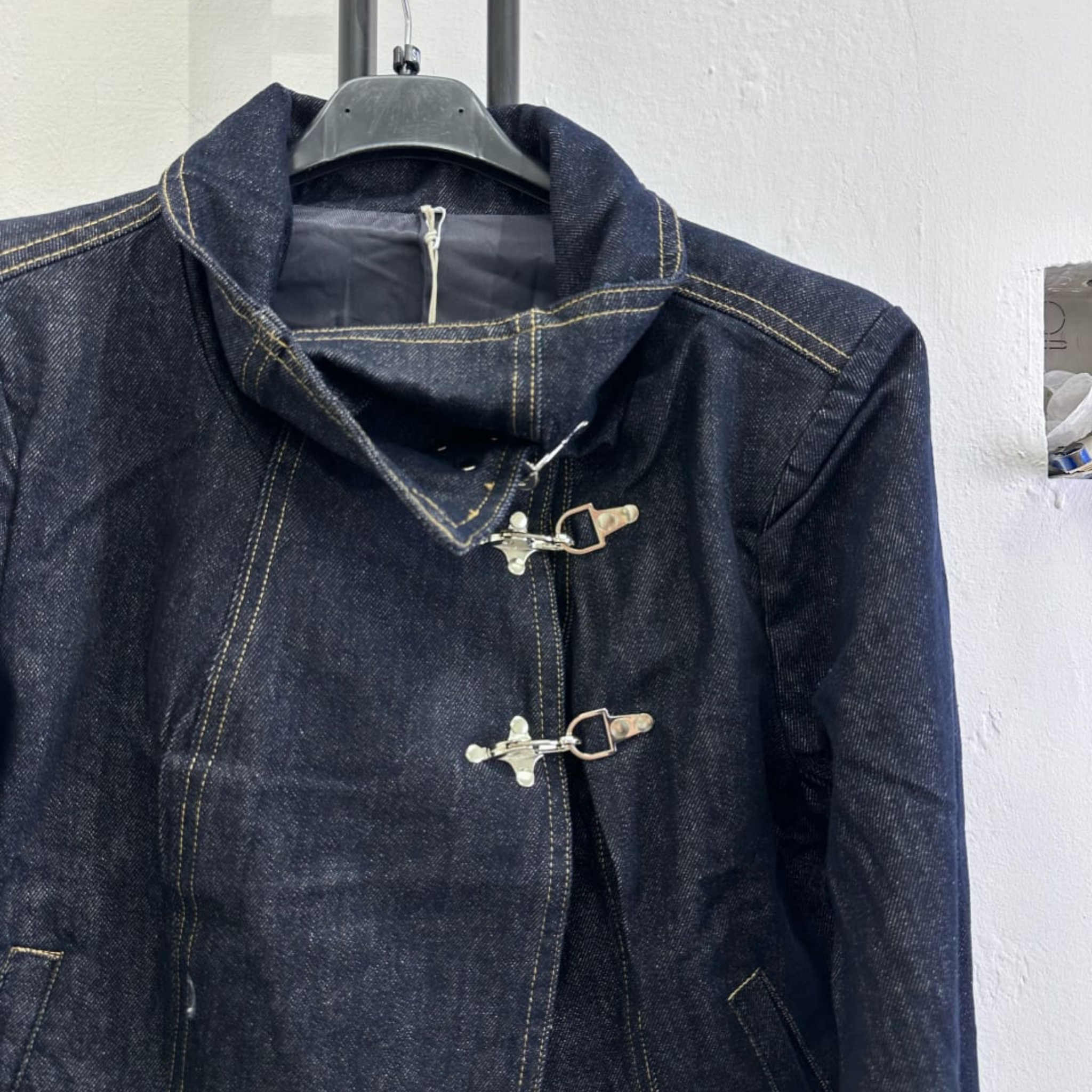 Milano Buckle Denim Jacket