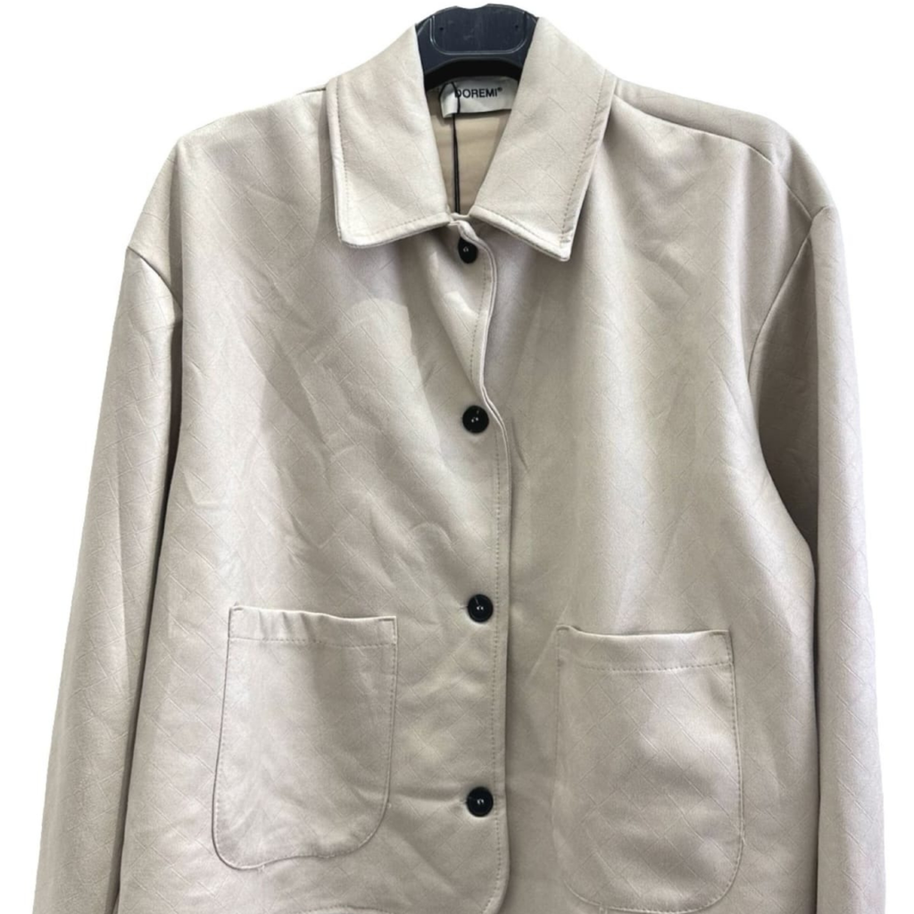 Velvet Touch Button Jacket