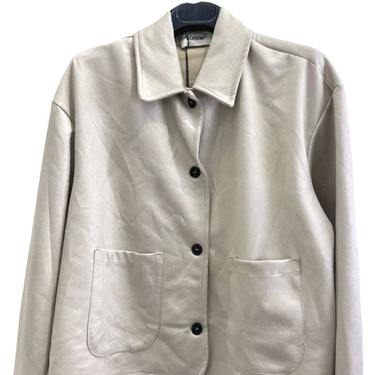 Velvet Touch Button Jacket