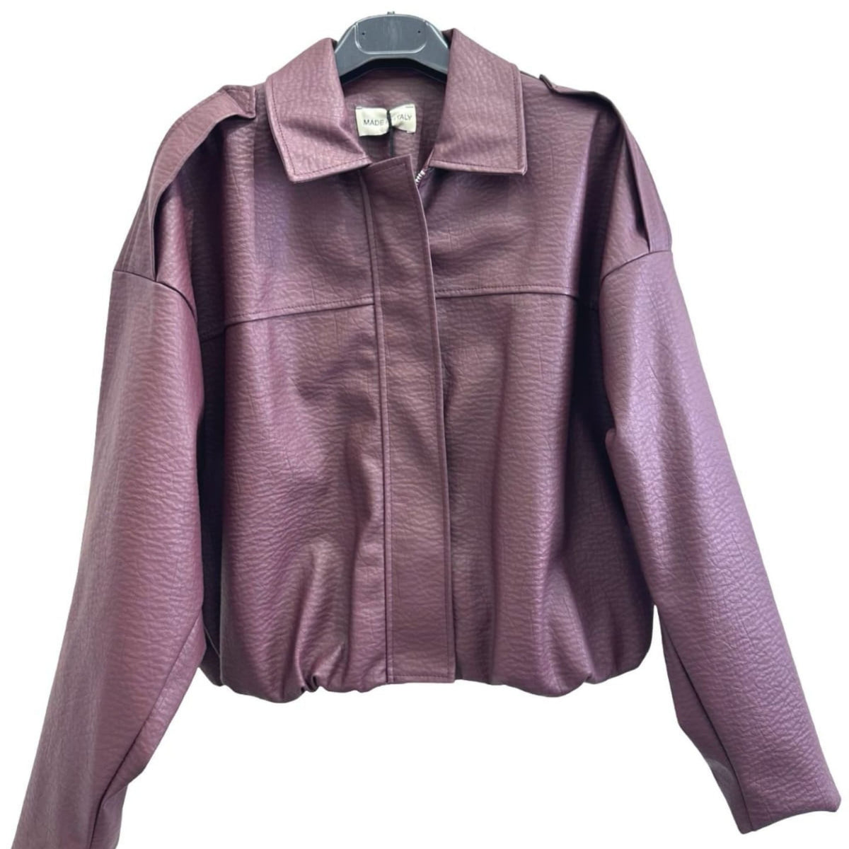 Como Faux Leather Jacket