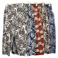 Italian Wide-Leg Floral Print Trousers