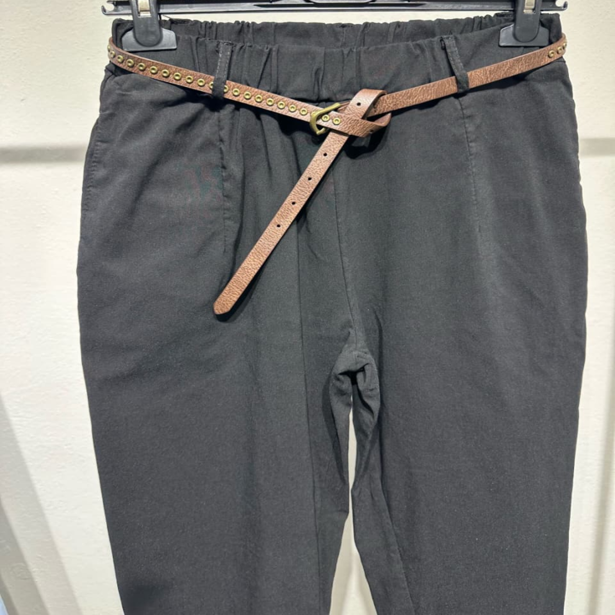 Lightweight Trousers with Belt