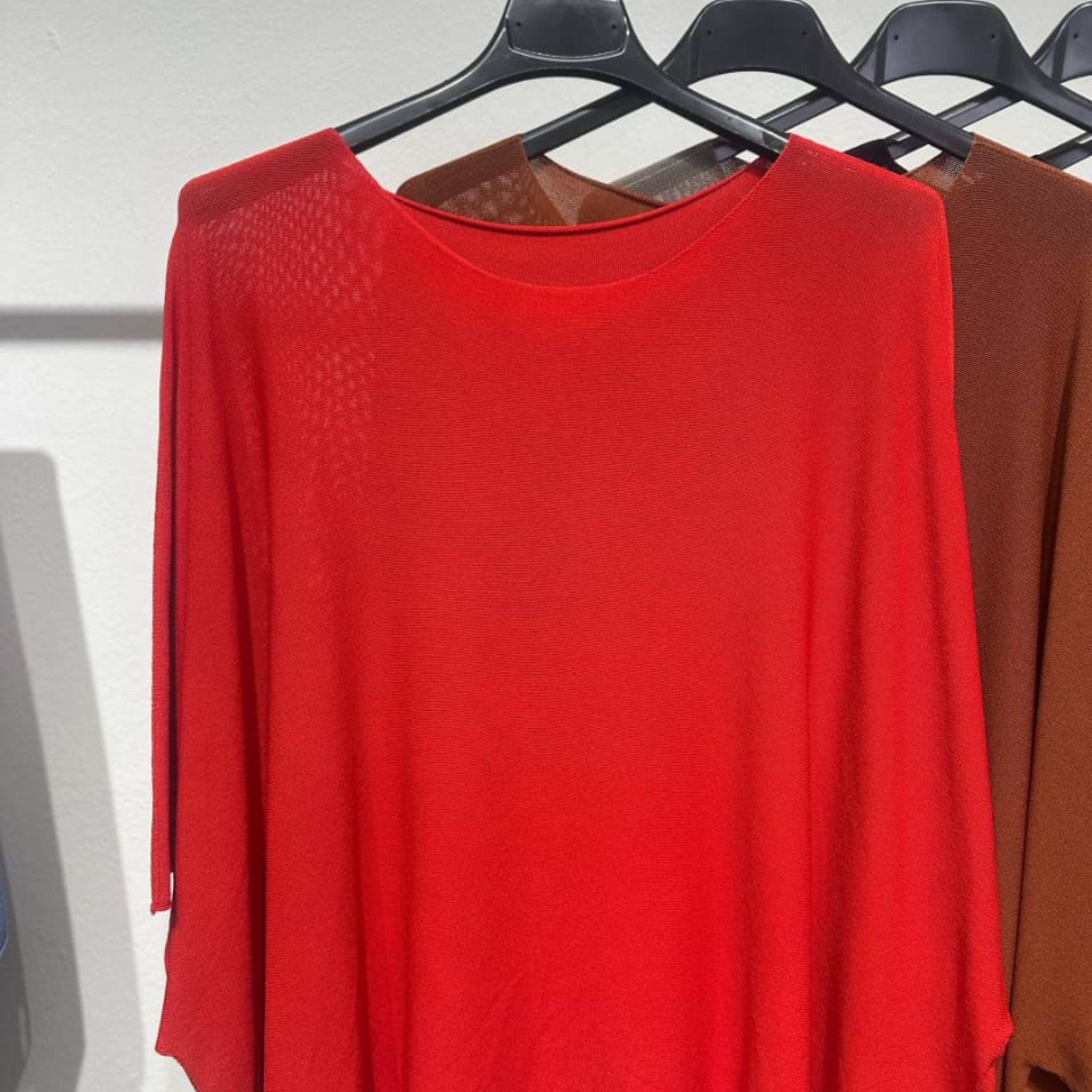 Viscose Blend Oversized Top