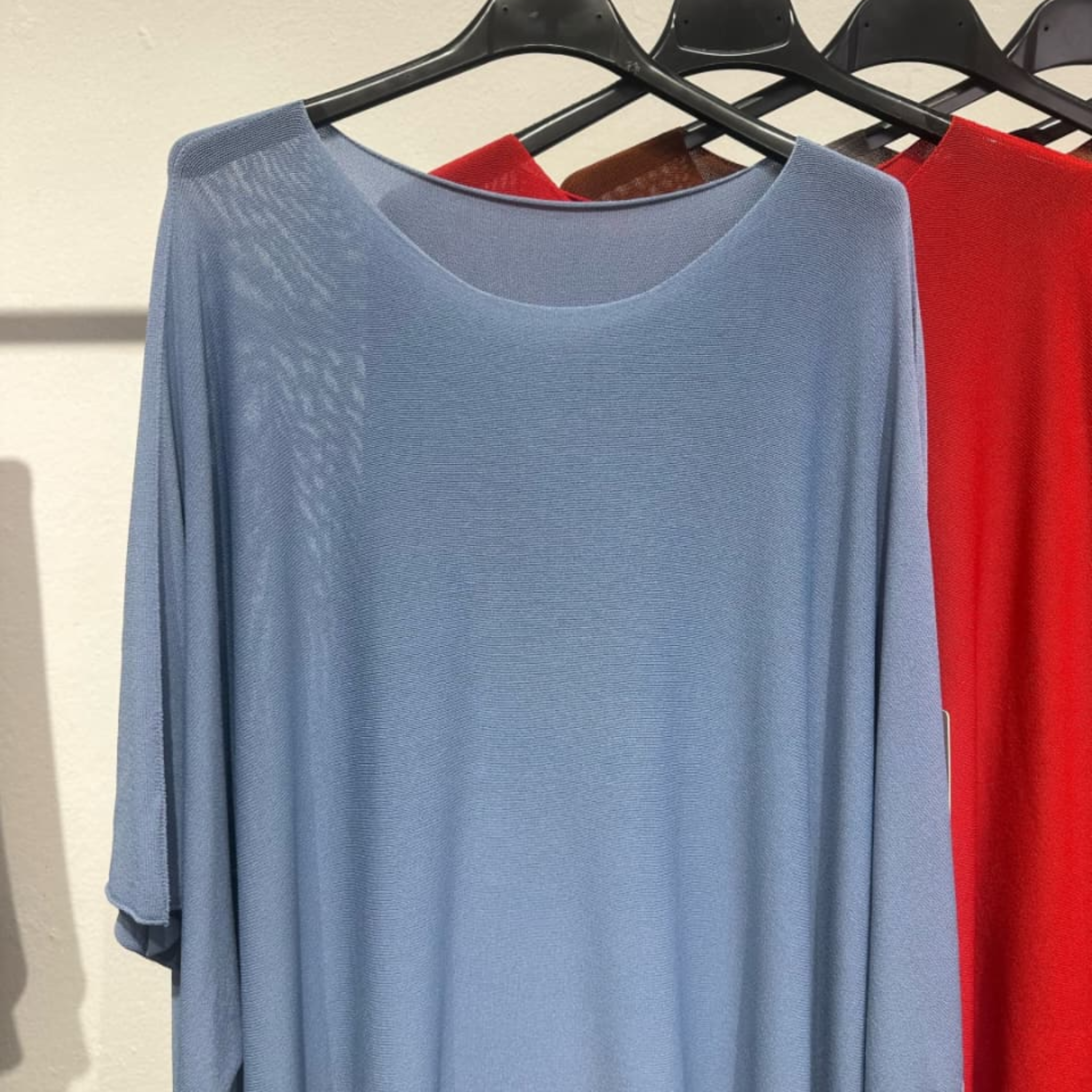 Viscose Blend Oversized Top
