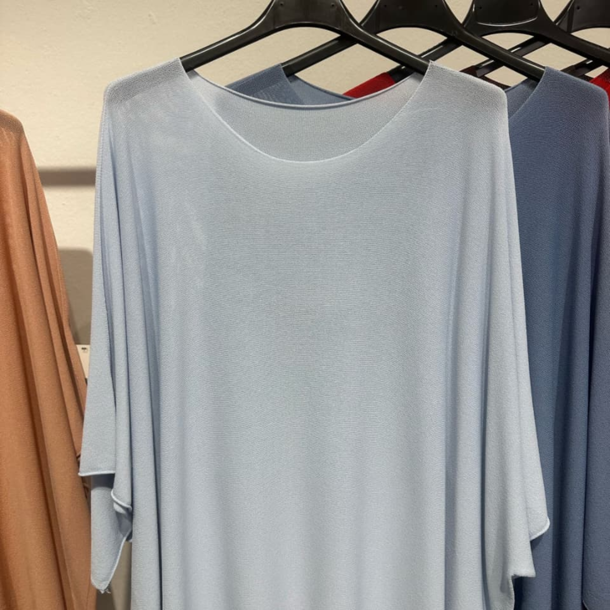 Viscose Blend Oversized Top