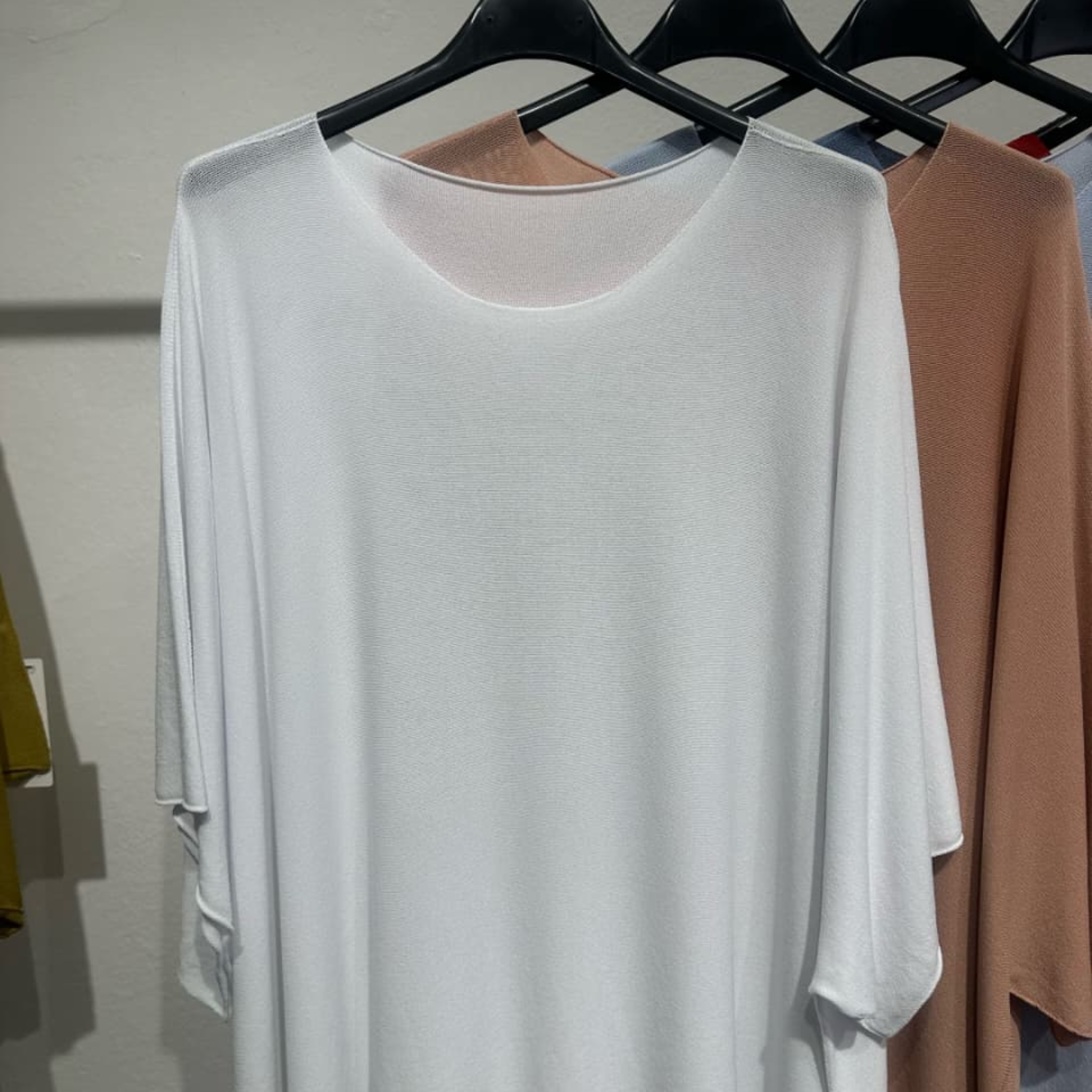 Viscose Blend Oversized Top
