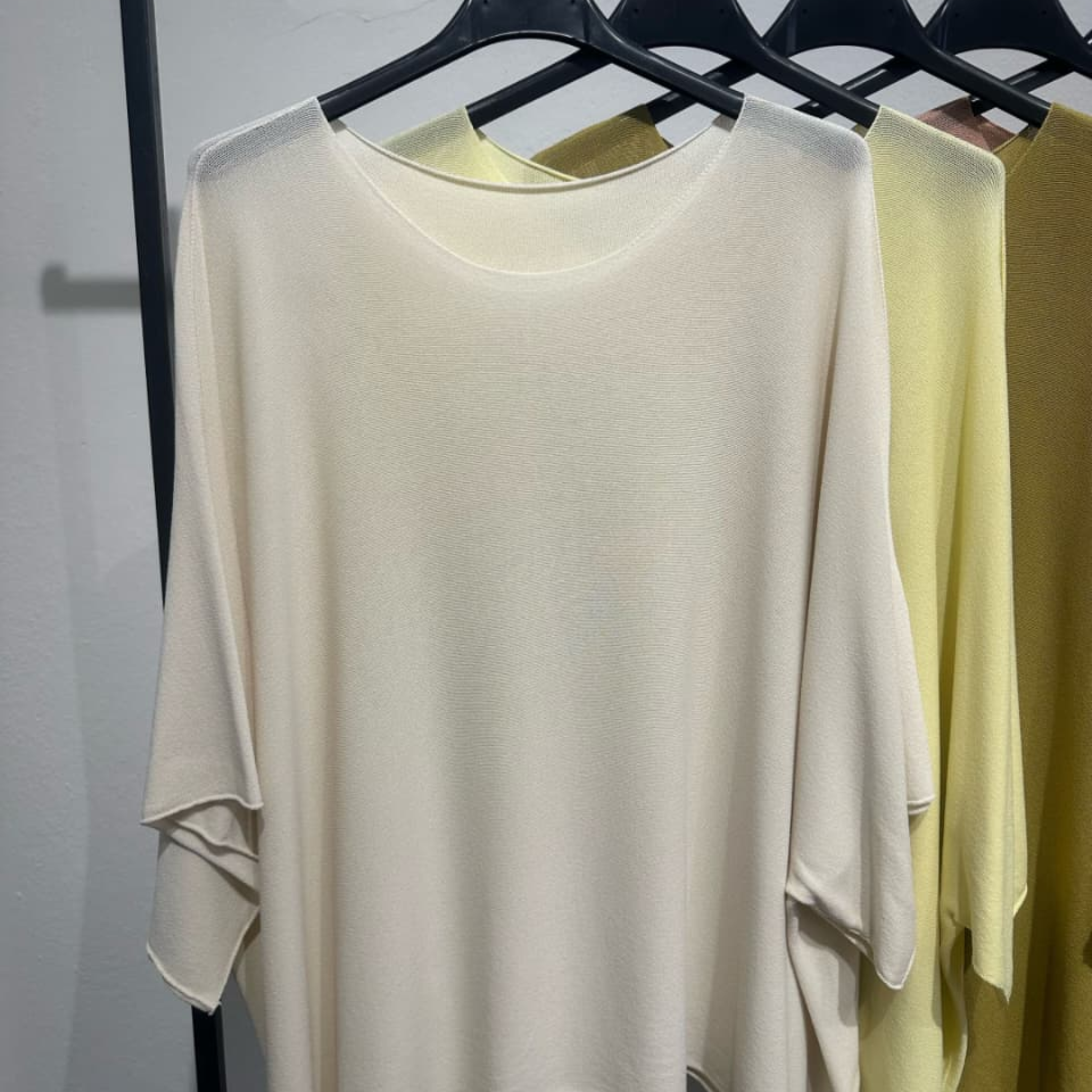 Viscose Blend Oversized Top
