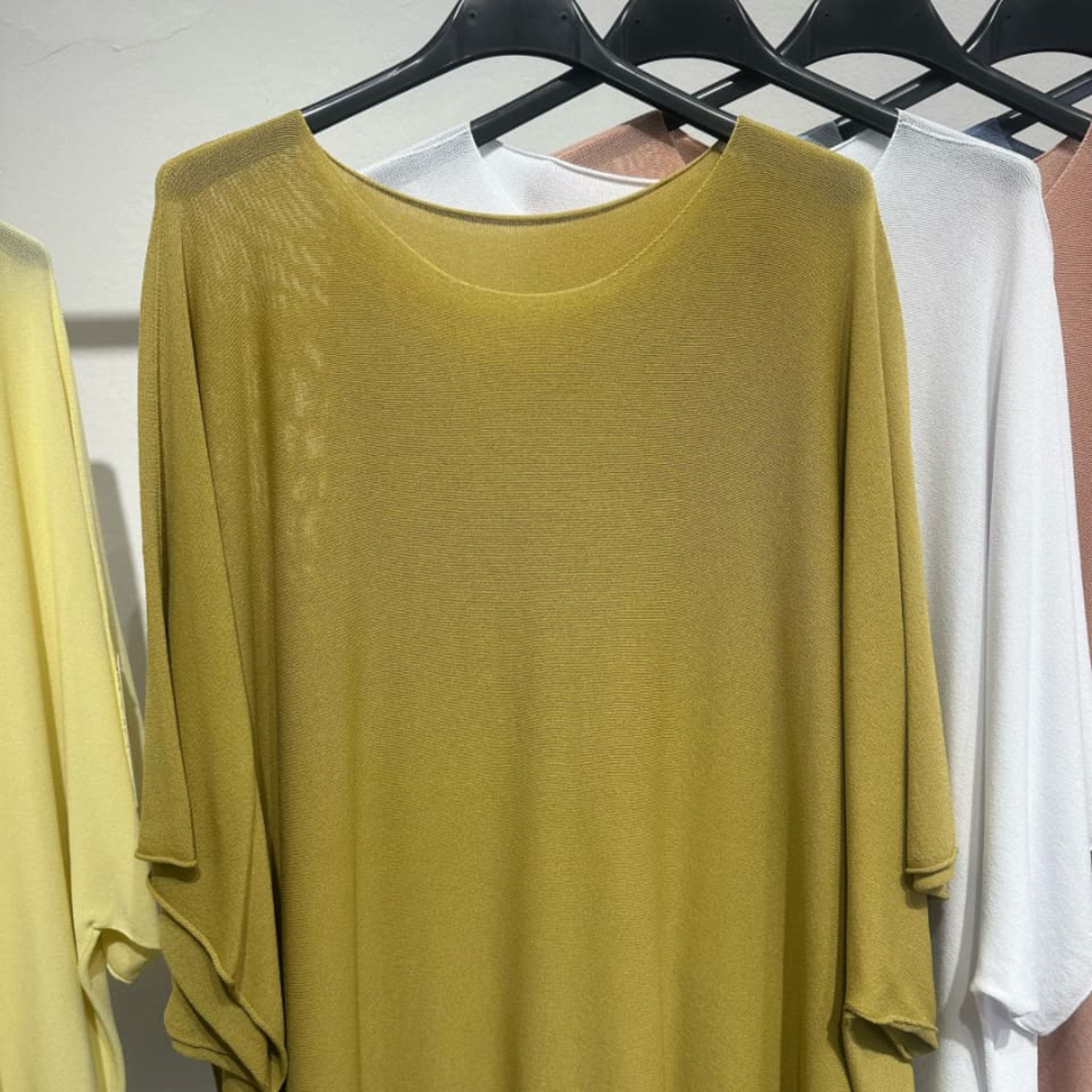 Viscose Blend Oversized Top