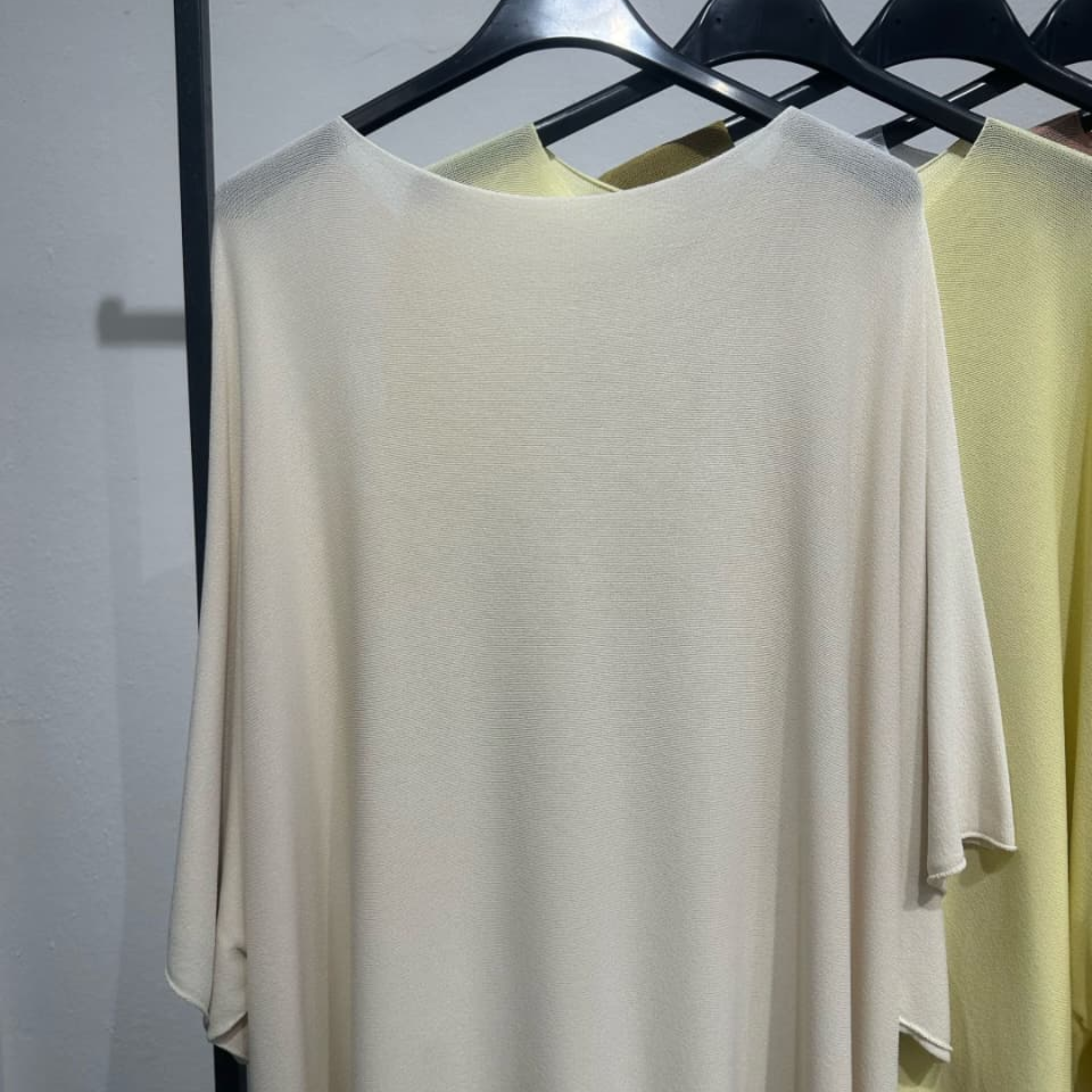 Viscose Blend Oversized Top