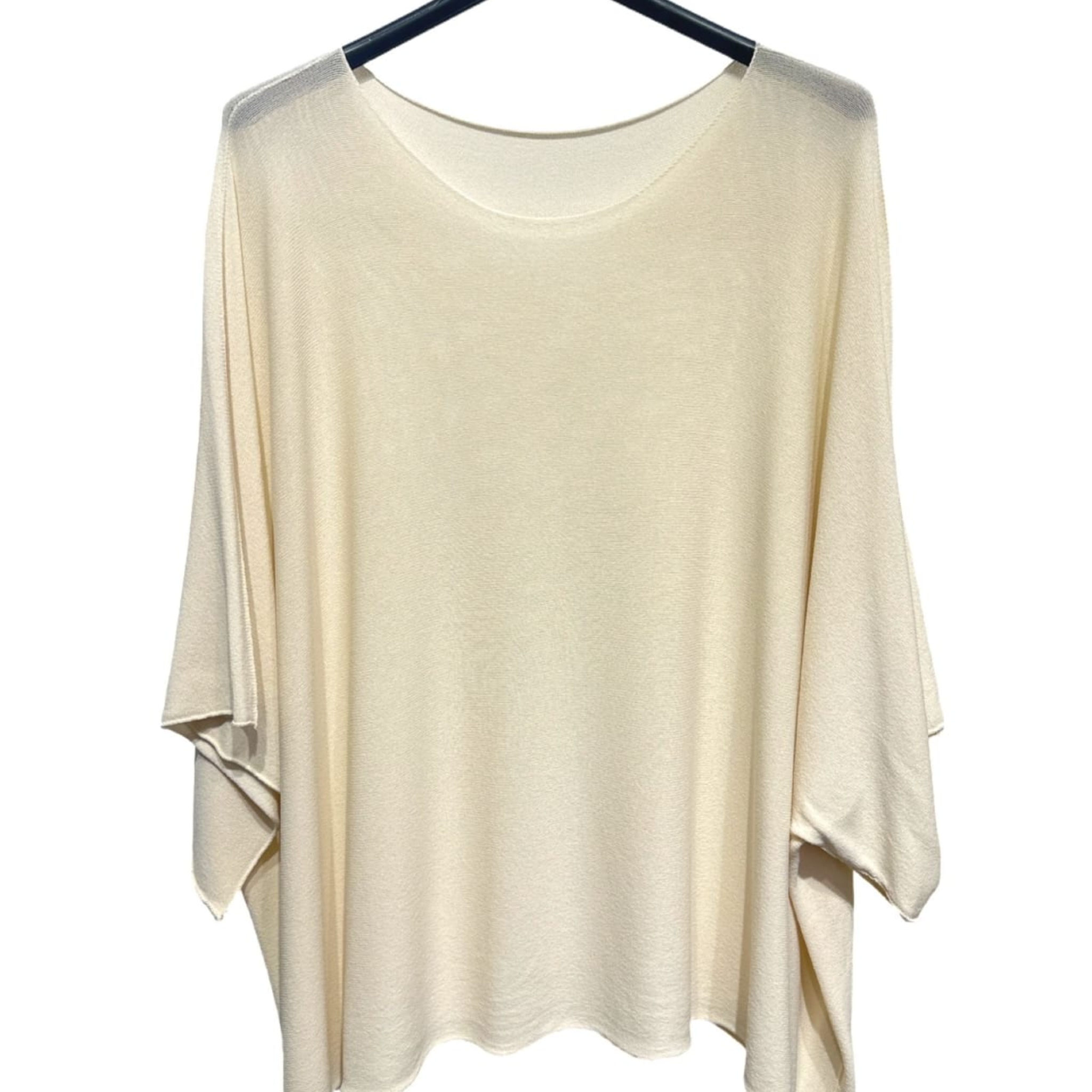 Viscose Blend Oversized Top
