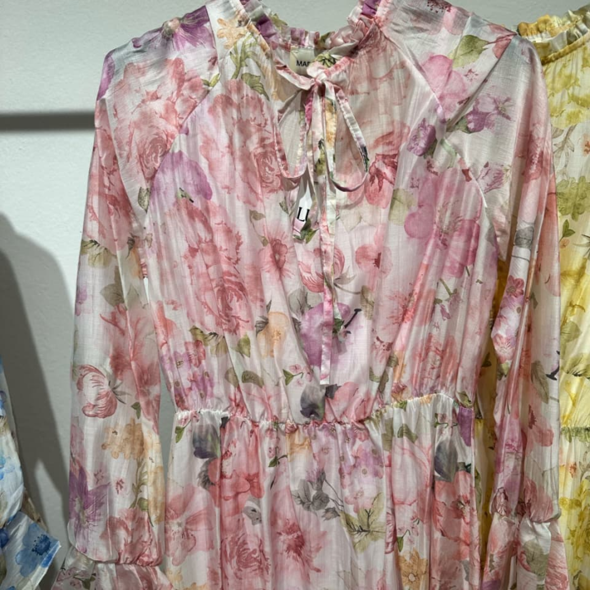 Floral Tencel Blend Maxi Dress
