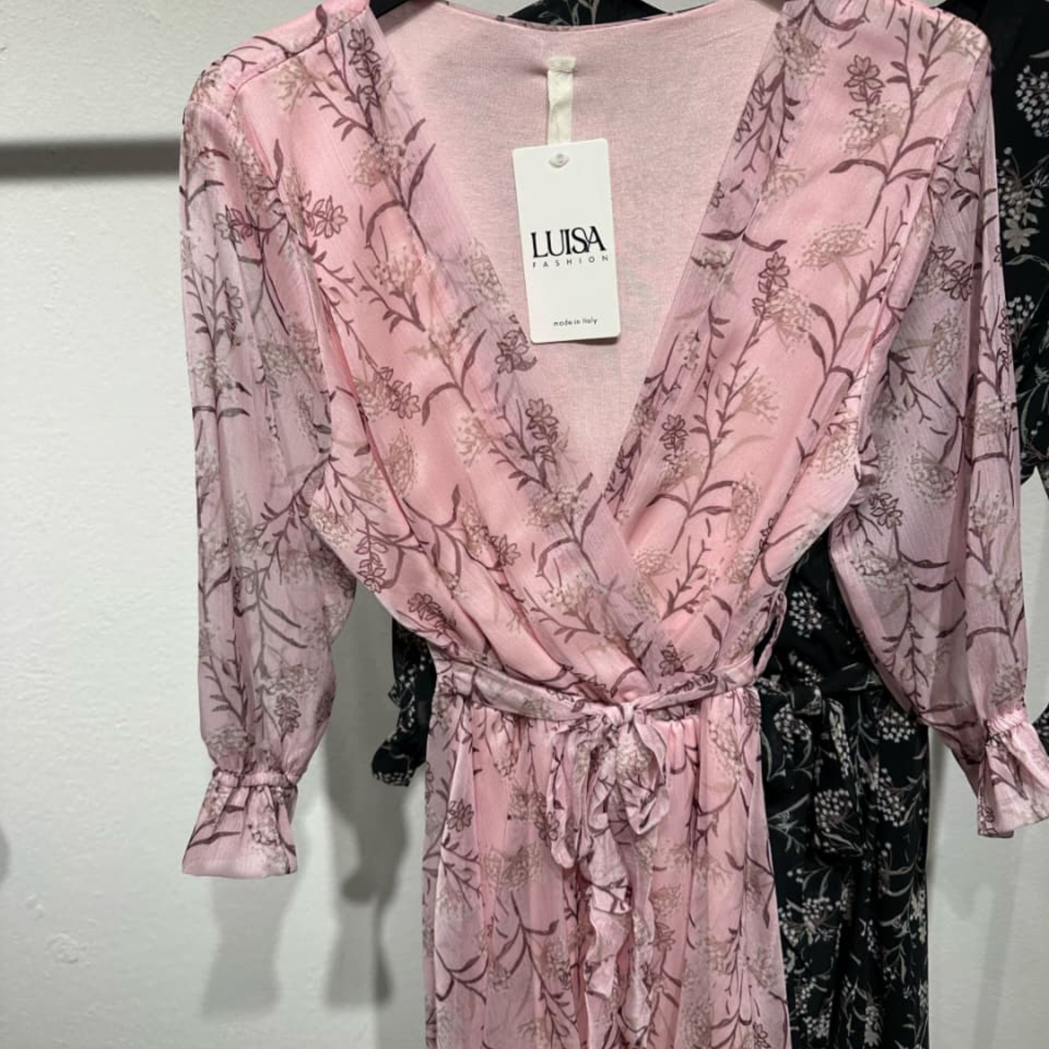 Floral Wrap Dress