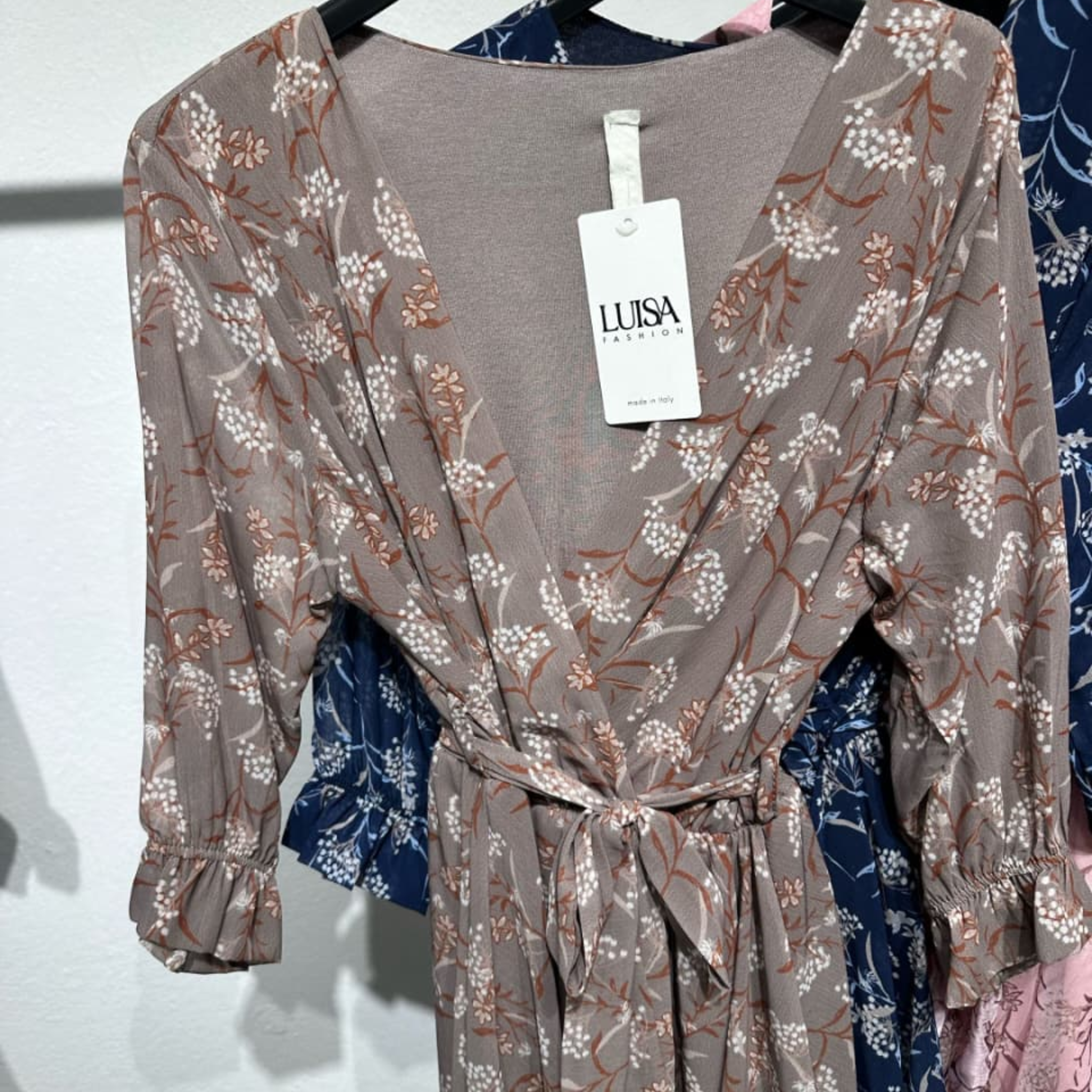 Floral Wrap Dress