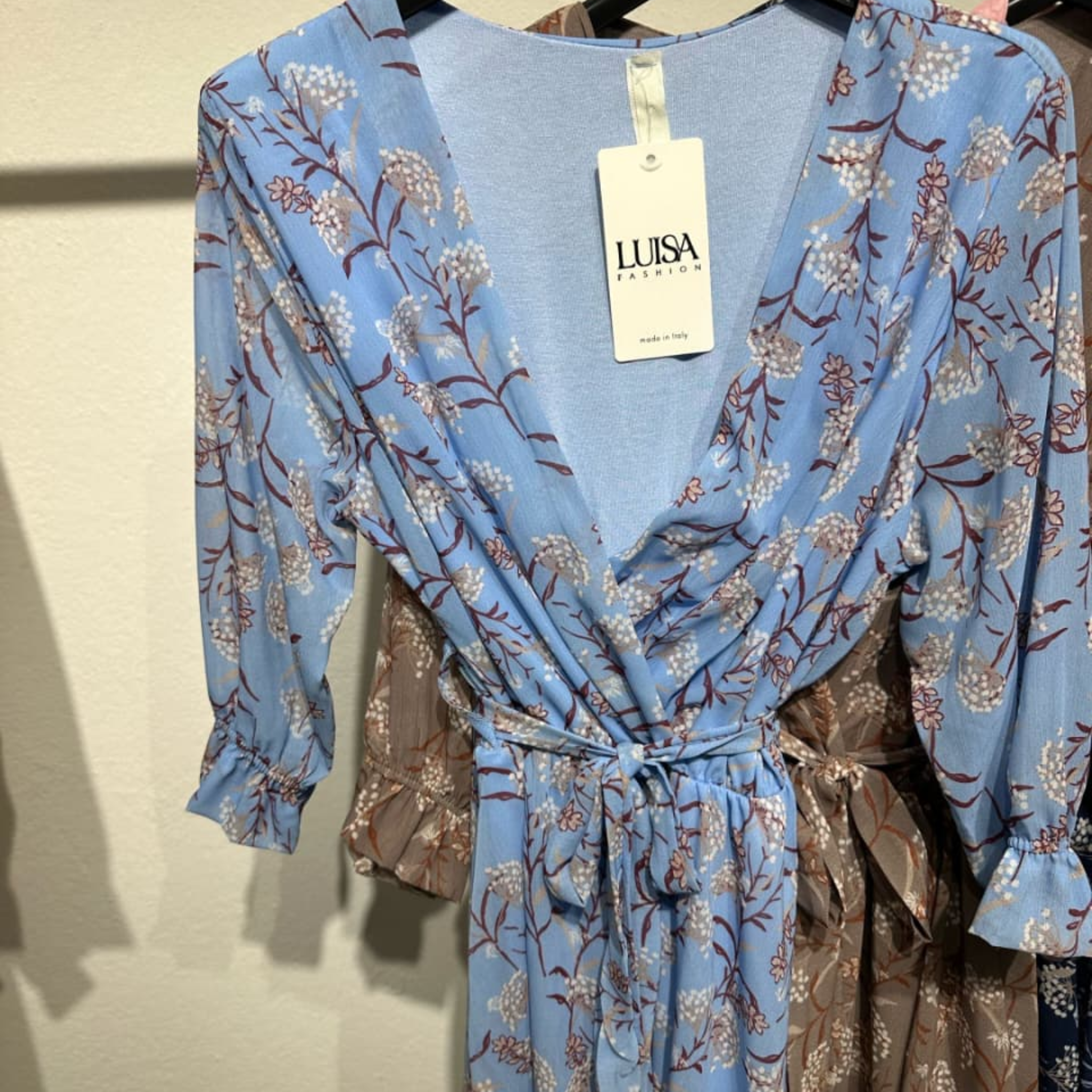Floral Wrap Dress
