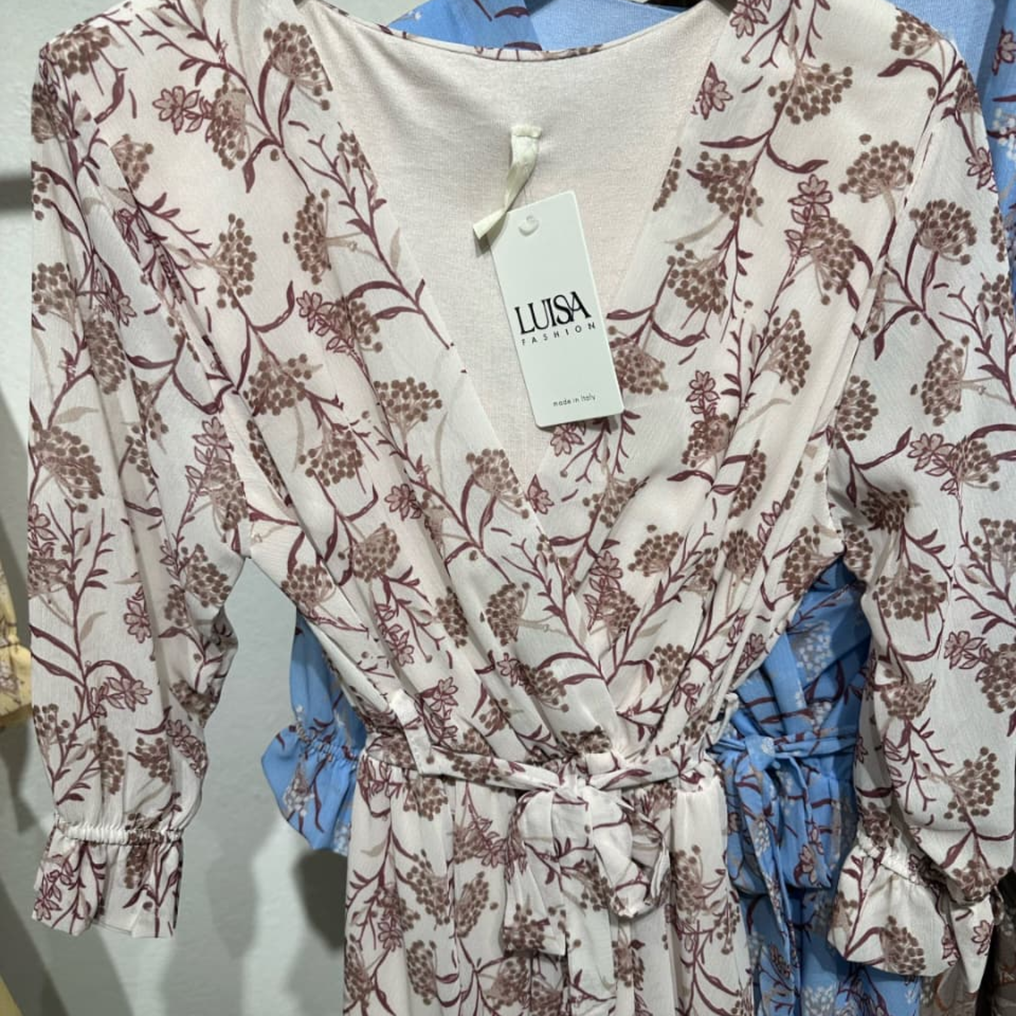 Floral Wrap Dress