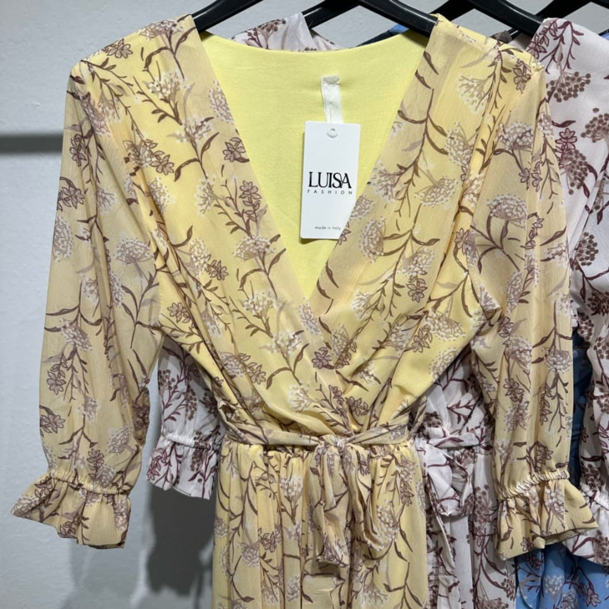 Floral Wrap Dress