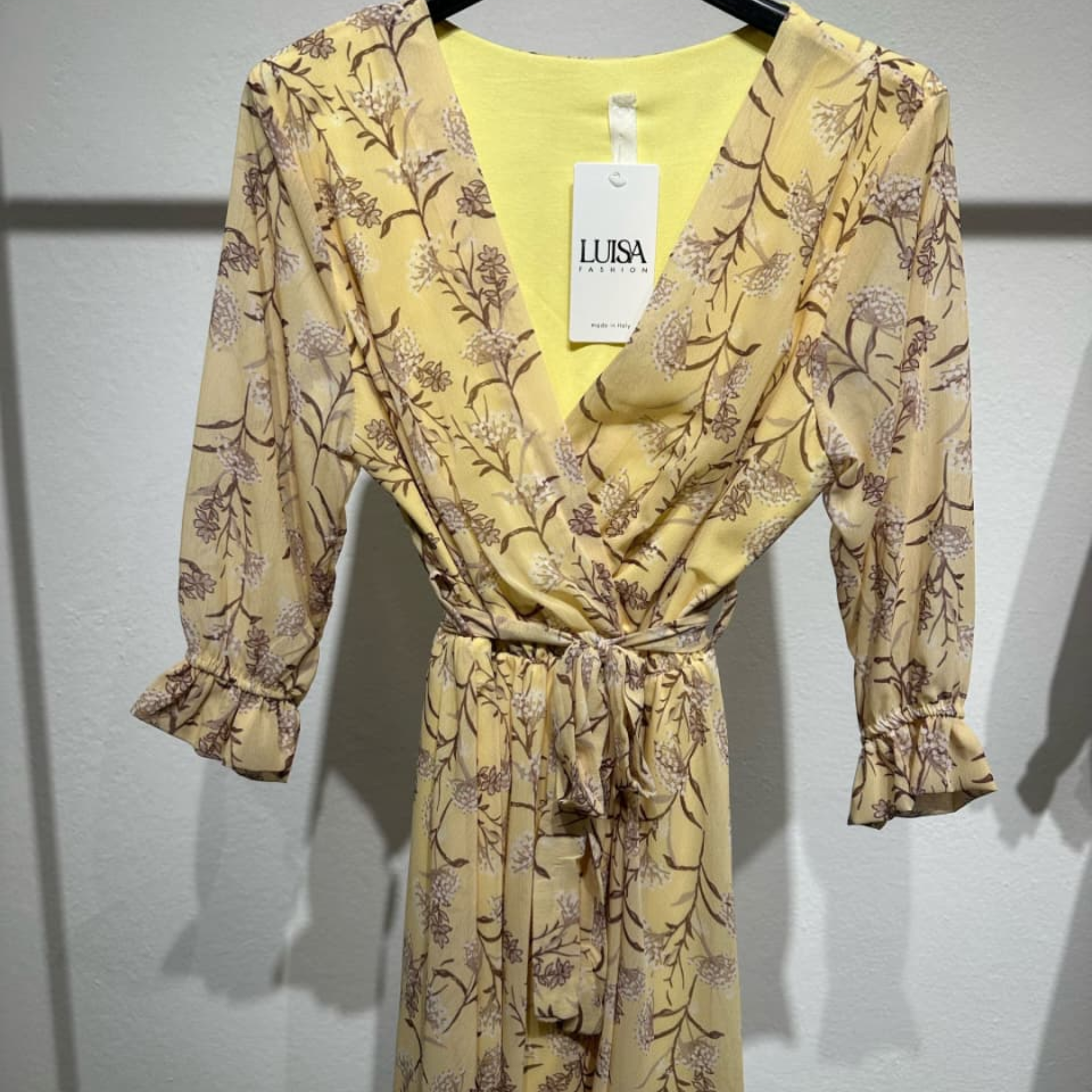 Floral Wrap Dress