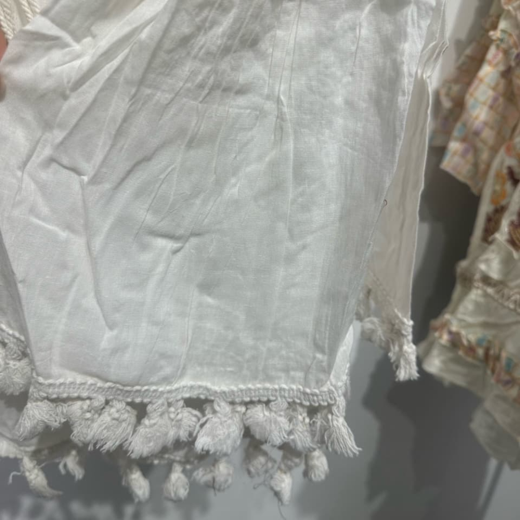 100% Cotton Embroidered Boho Blouse