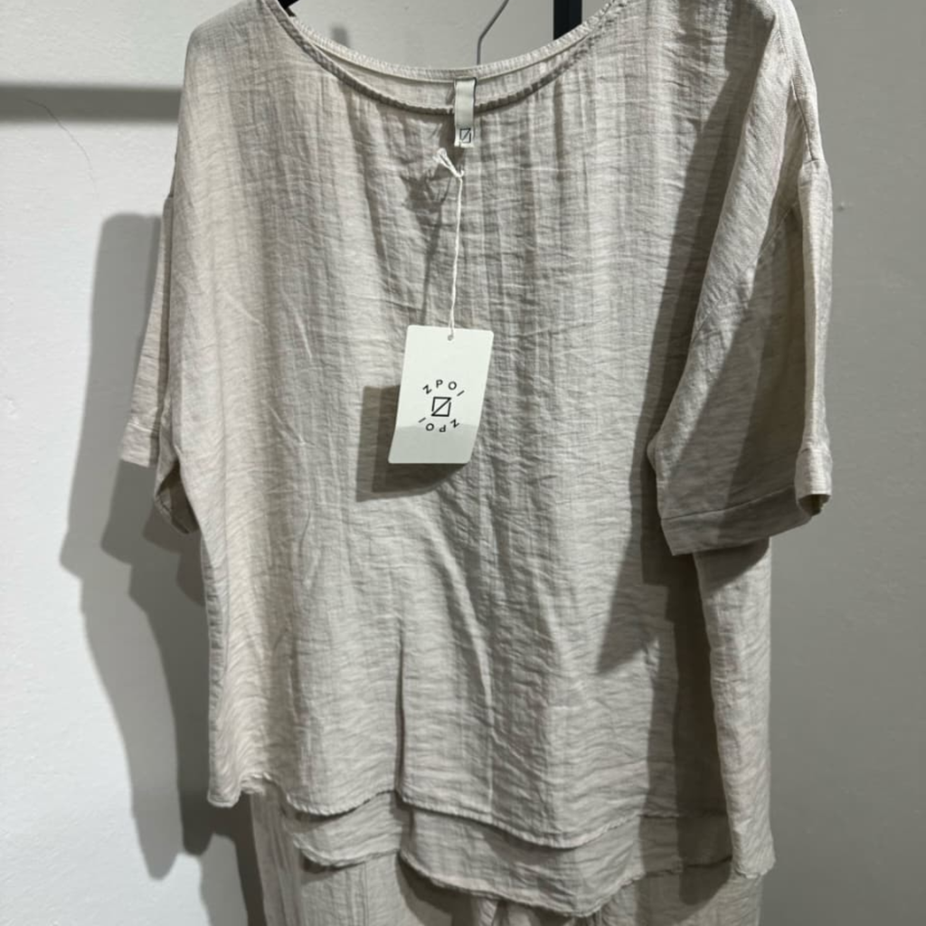 Tencel Blend Relaxed Set (Top & Pants)