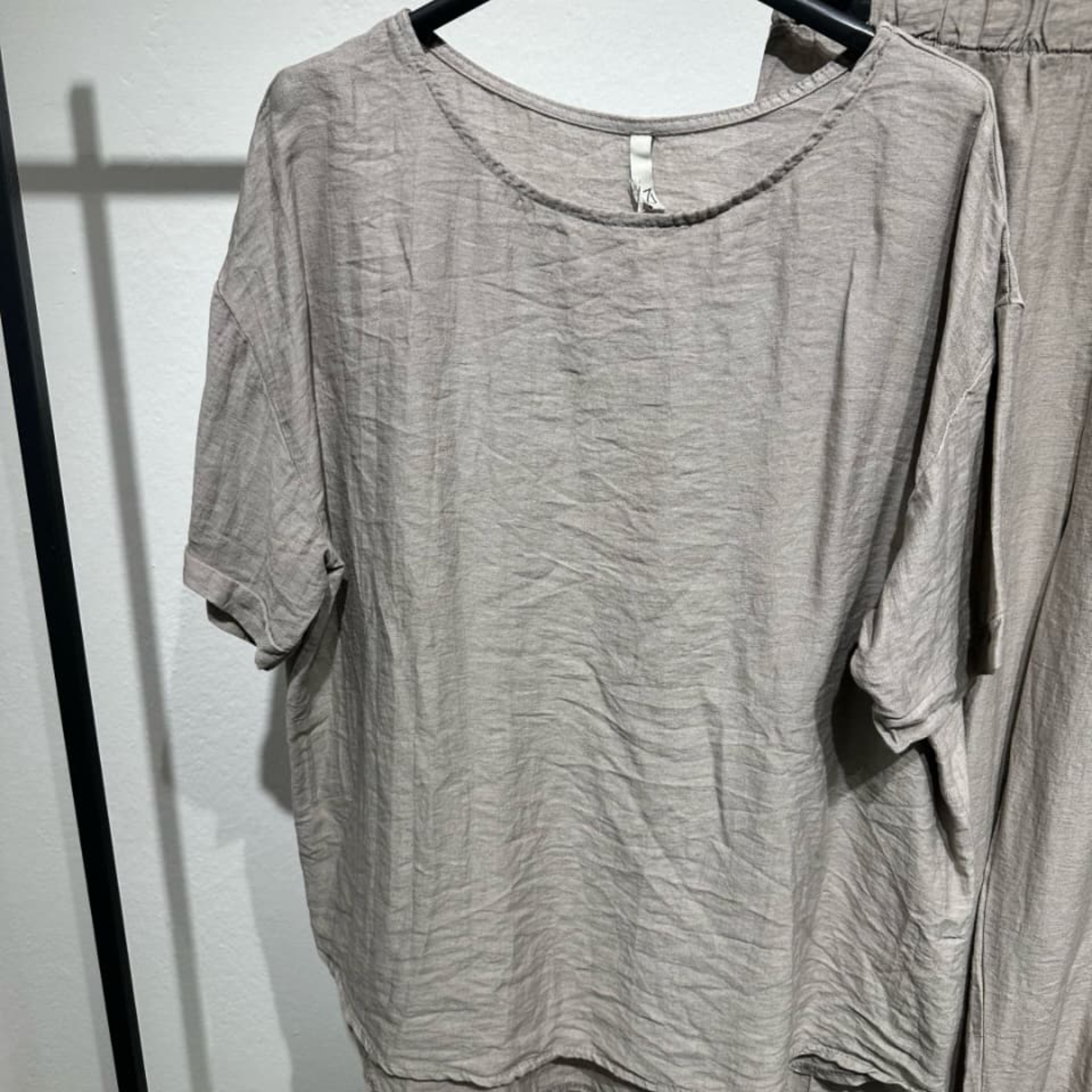 Tencel Blend Relaxed Set (Top & Pants)