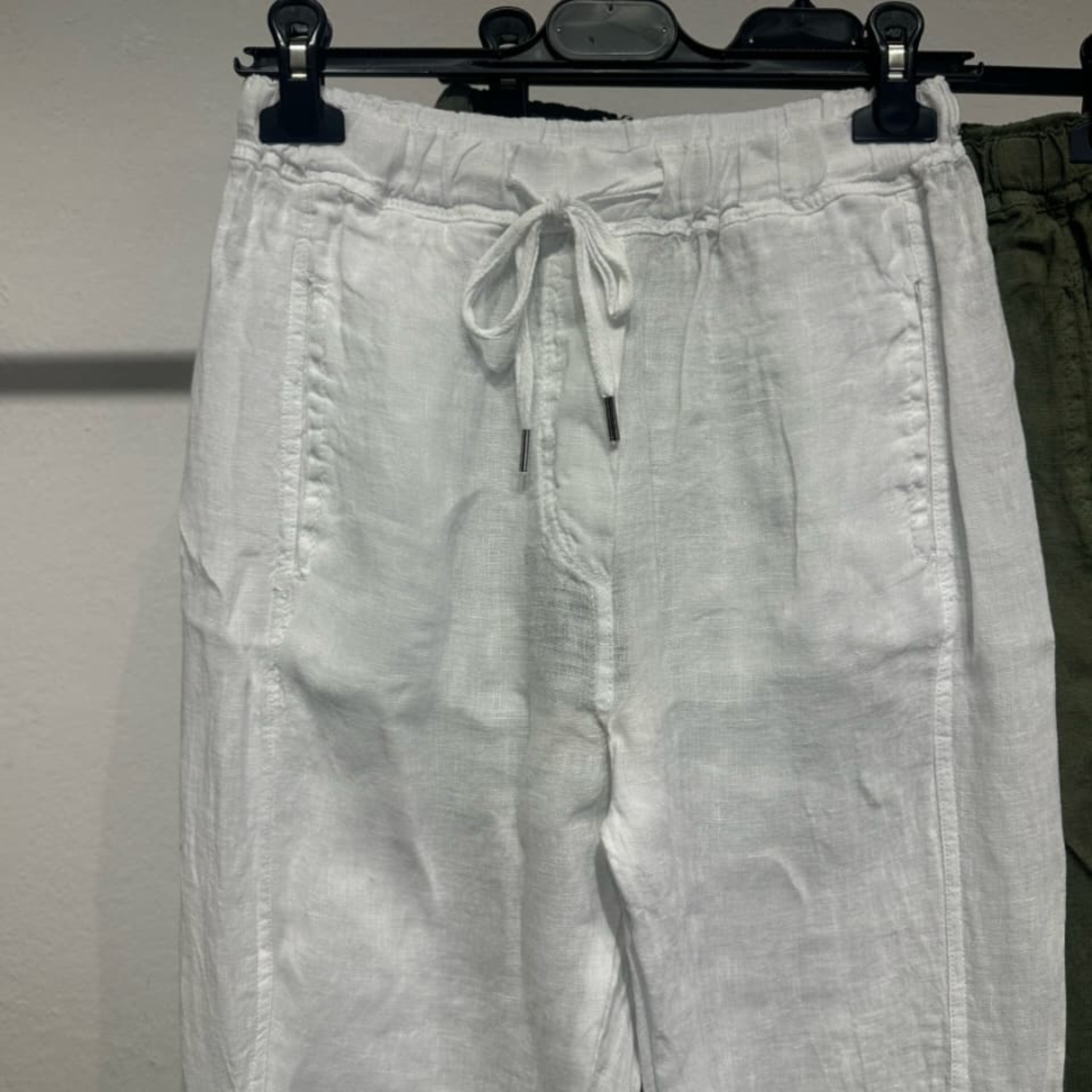Pure Linen Relaxed Pants