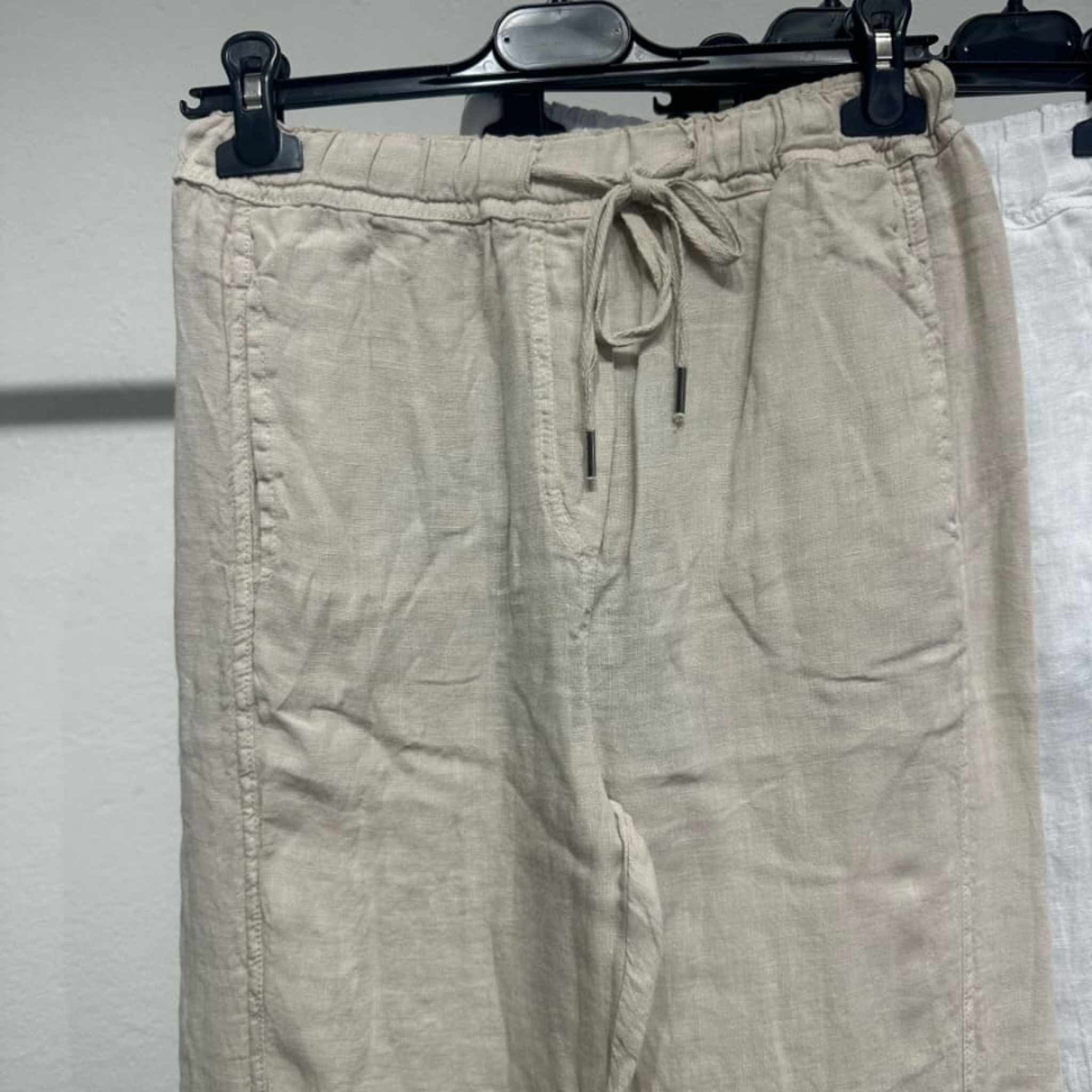 Pure Linen Relaxed Pants