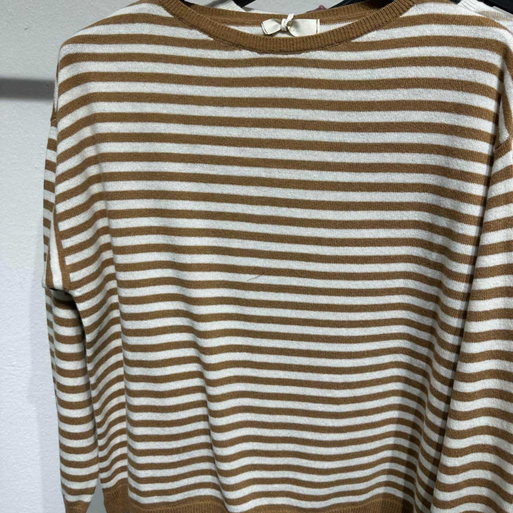 Cashmere Blend Striped Sweater