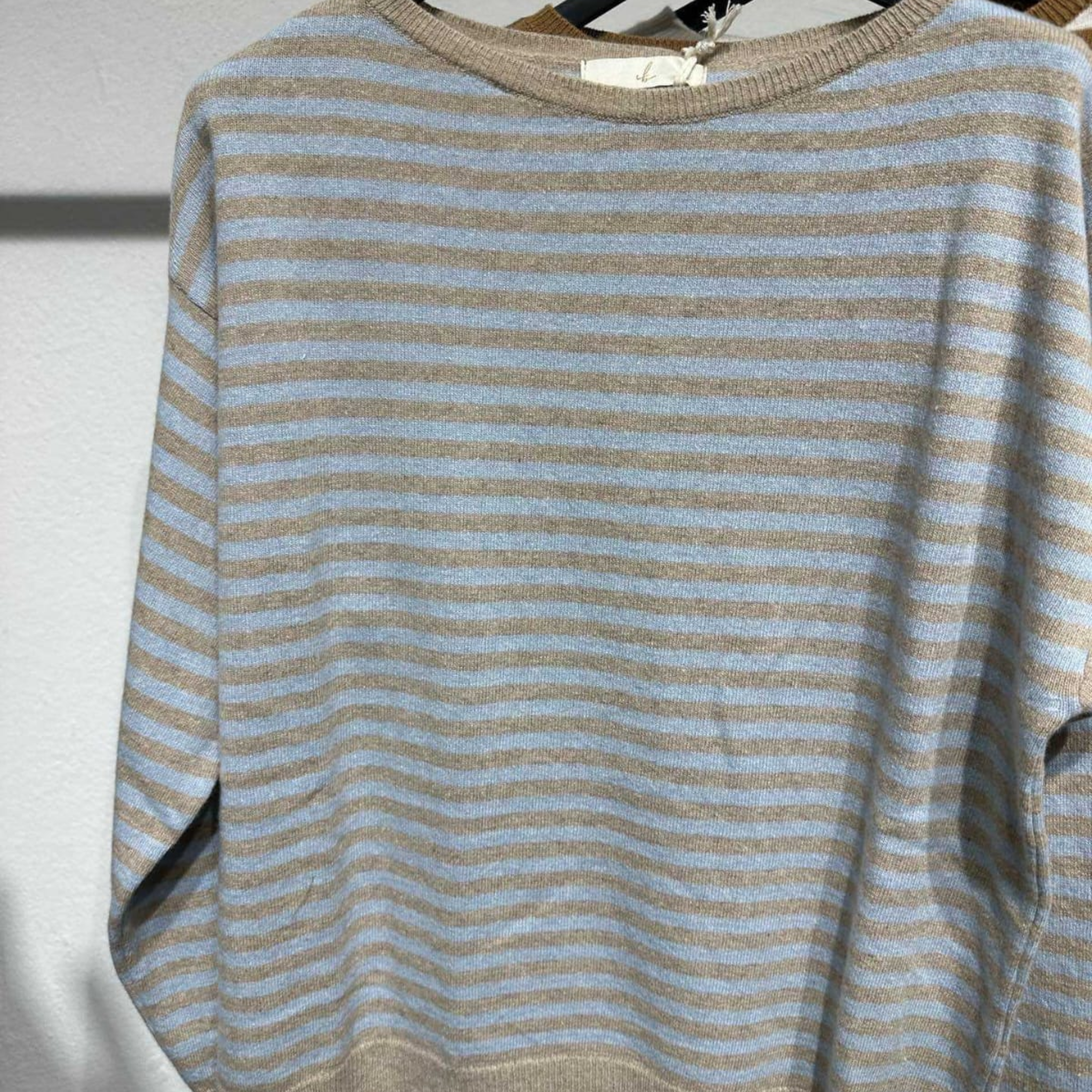 Cashmere Blend Striped Sweater