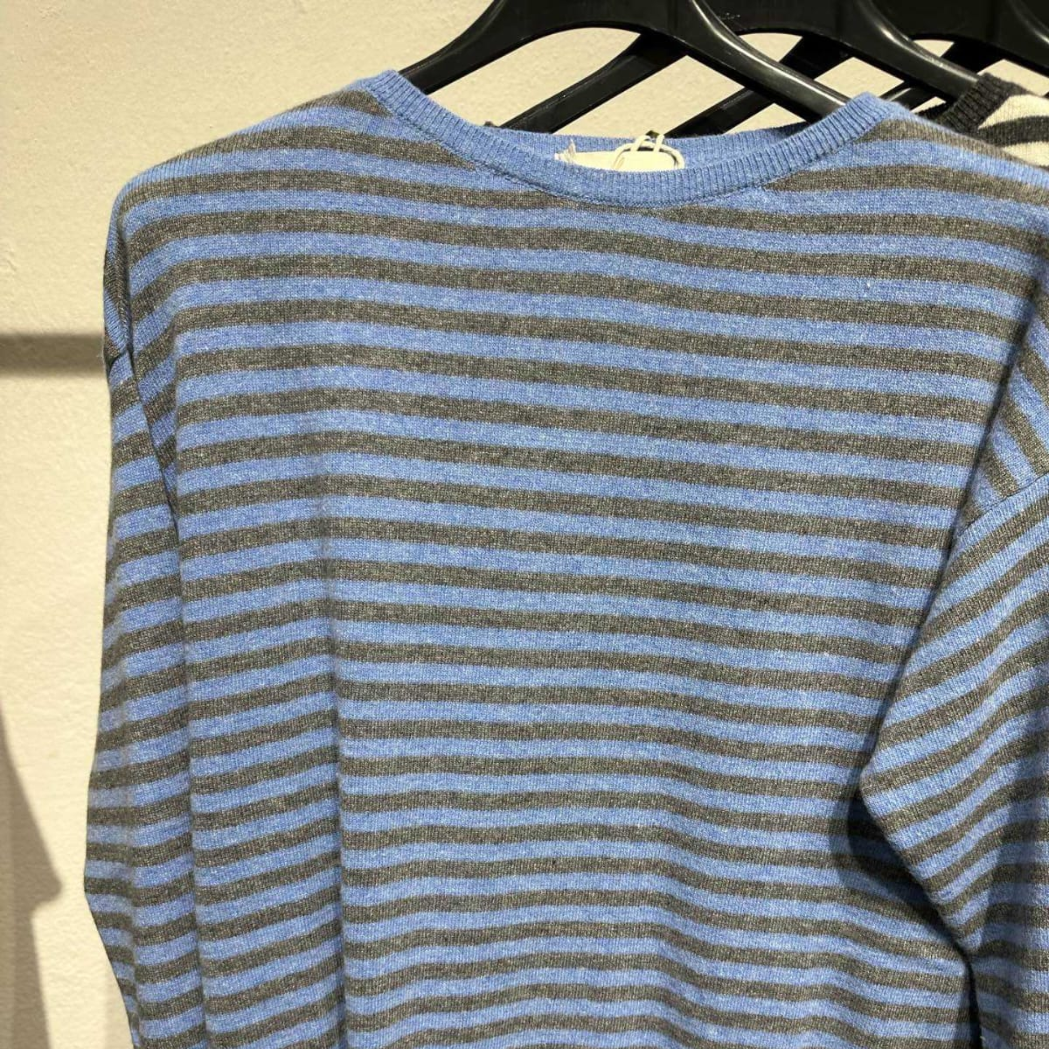 Cashmere Blend Striped Sweater