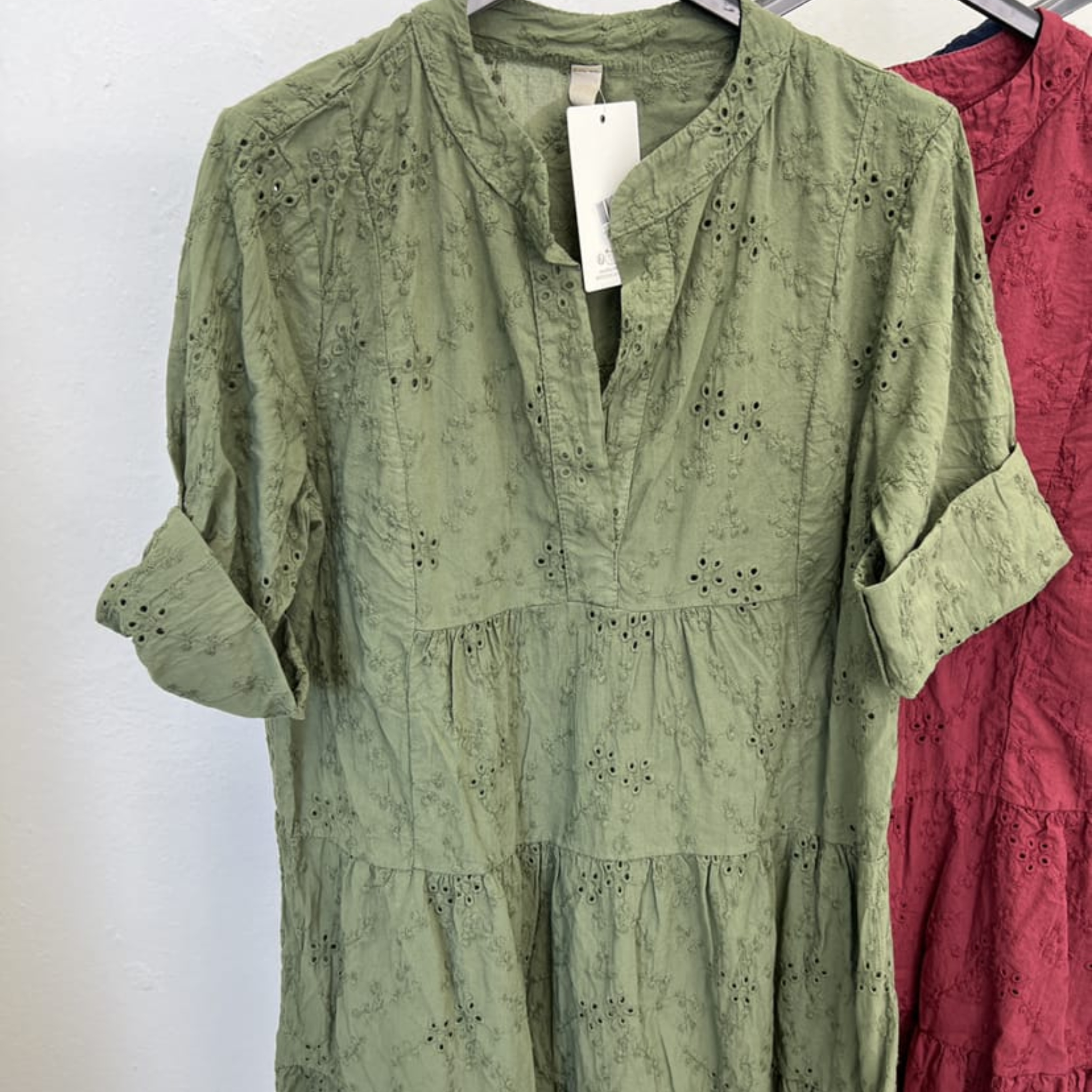 100% Cotton Broderie Dress