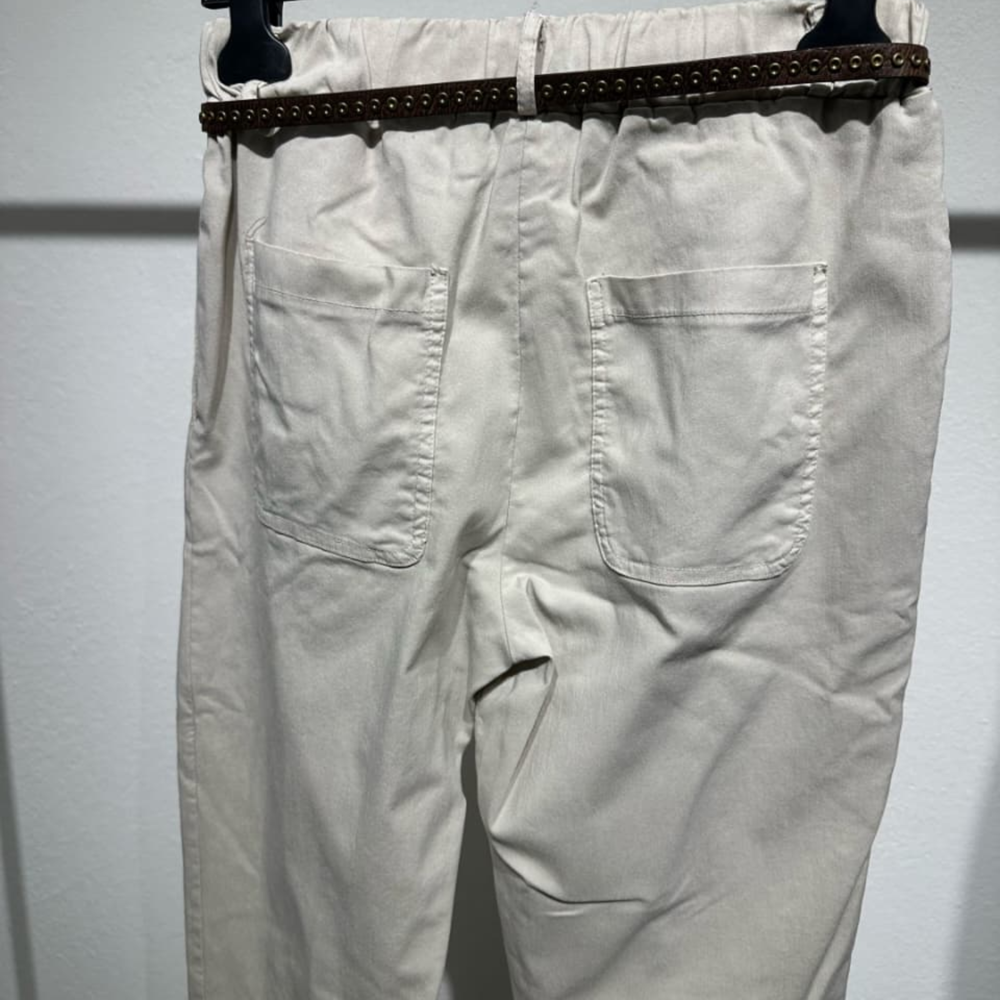 Lightweight Trousers with Belt