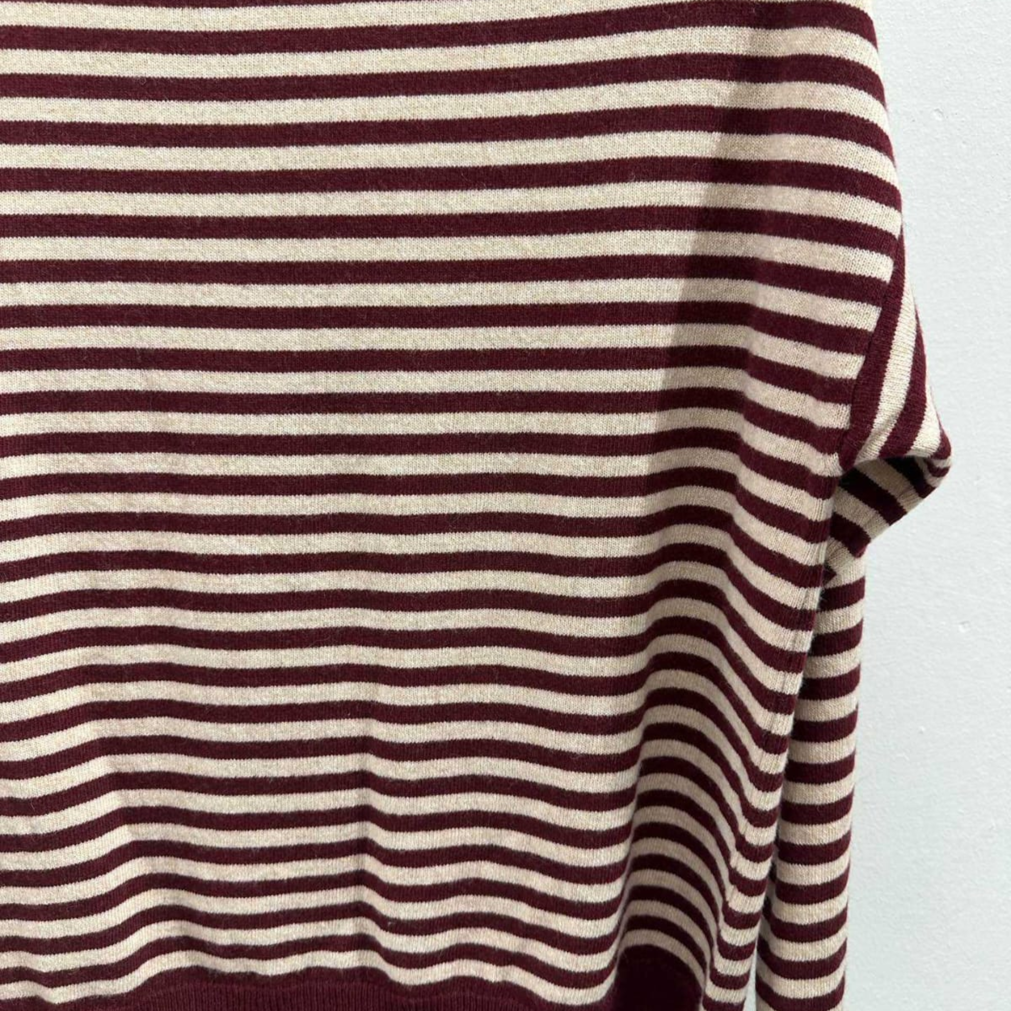 Cashmere Blend Striped Sweater