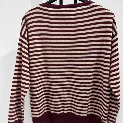 Cashmere Blend Striped Sweater