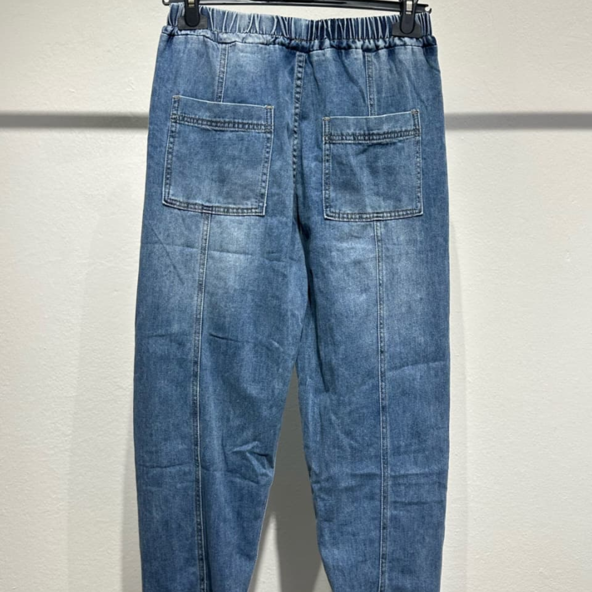 Denim Jogger Pants