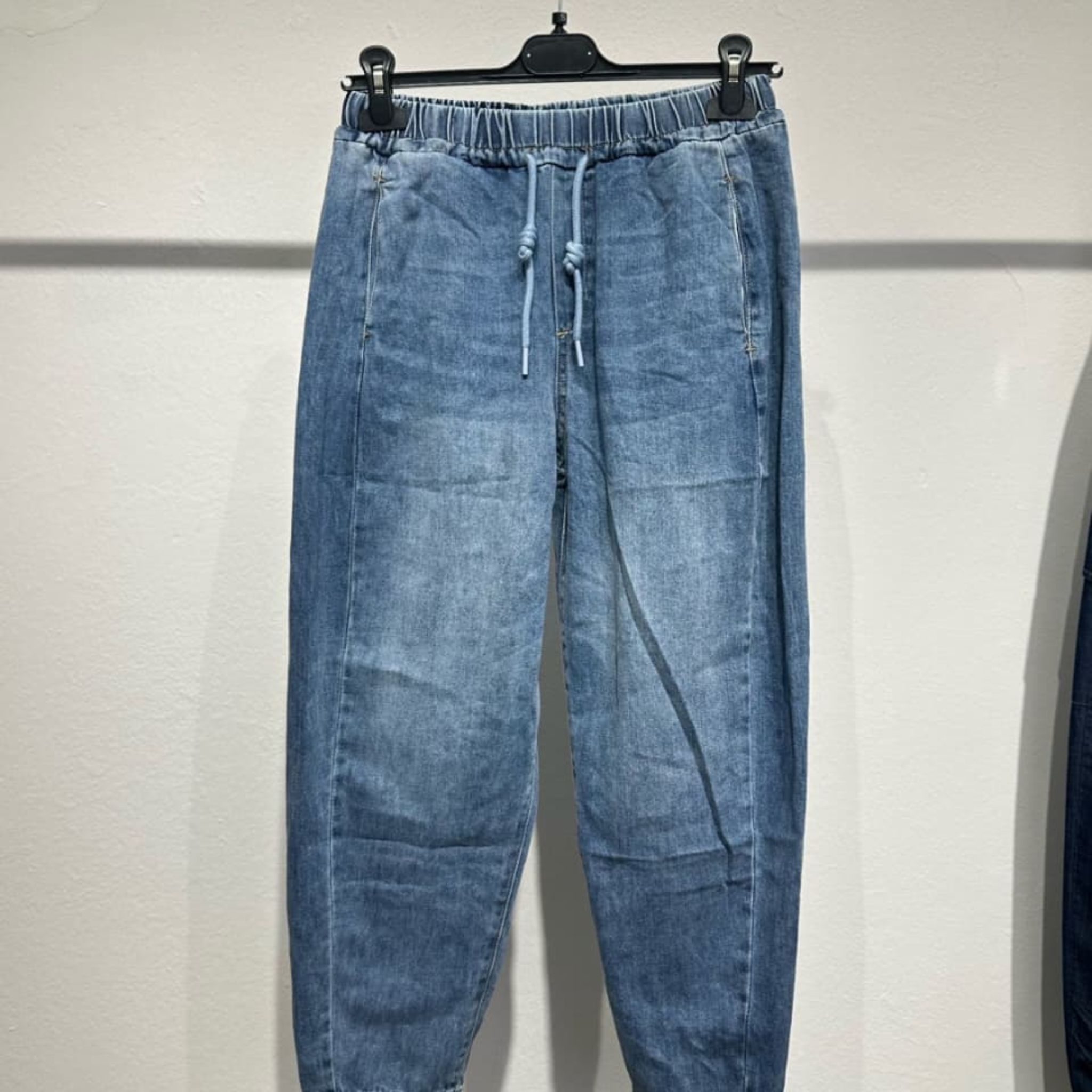 Denim Jogger Pants