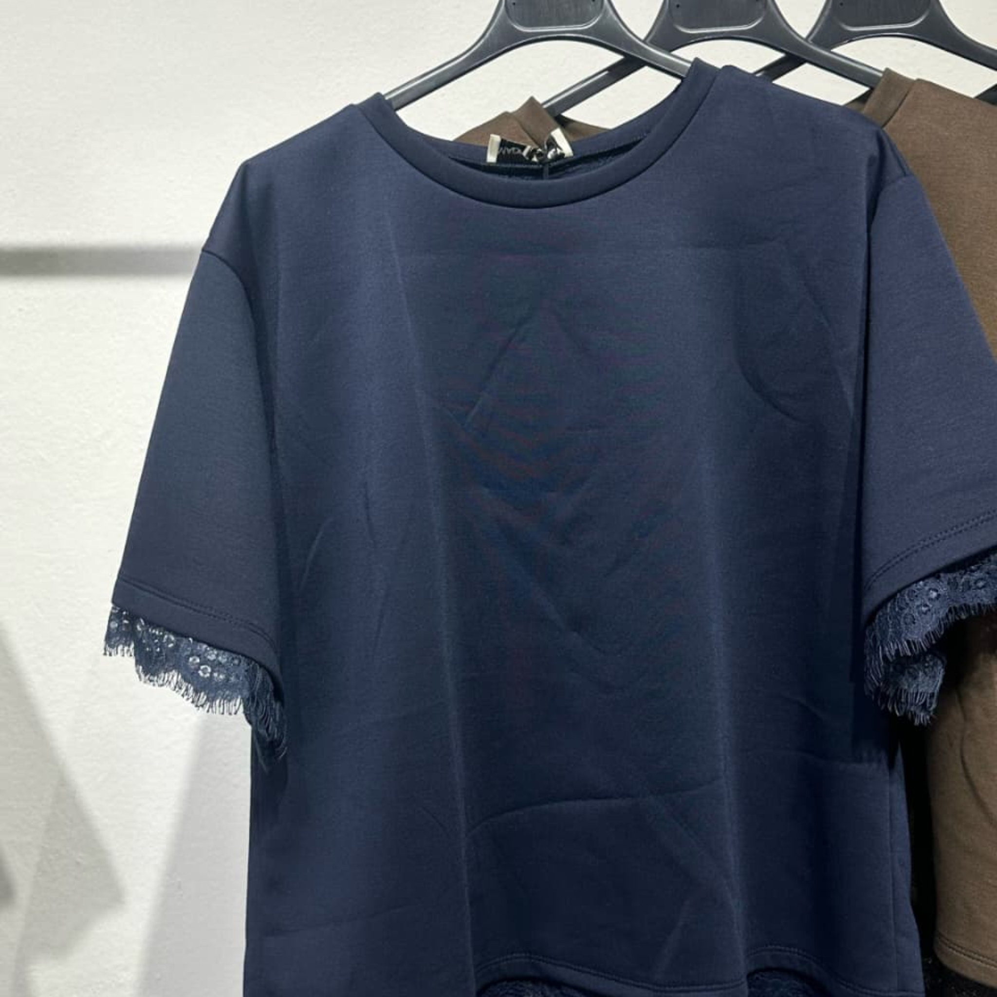 Lace Detail Layered Top