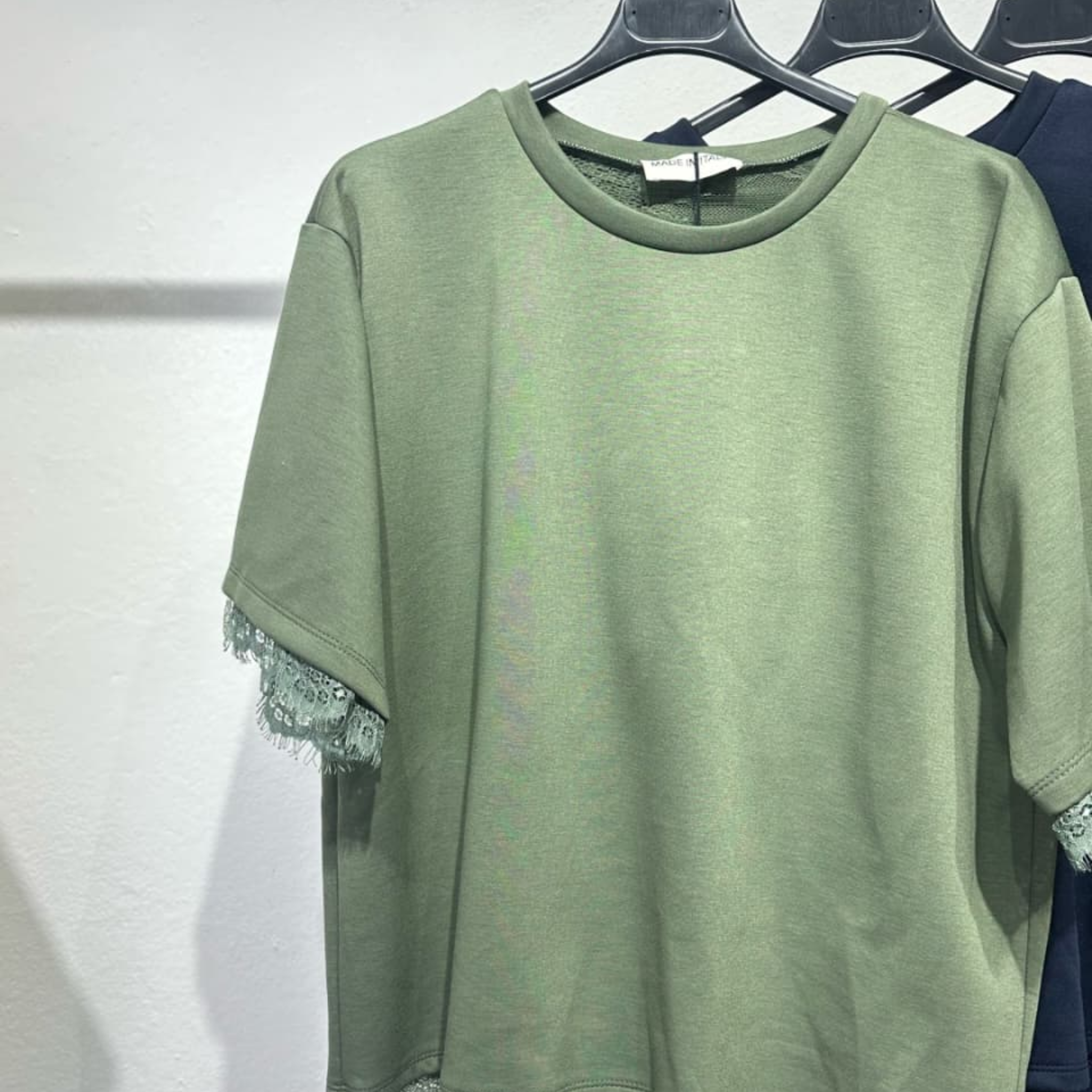 Lace Detail Layered Top