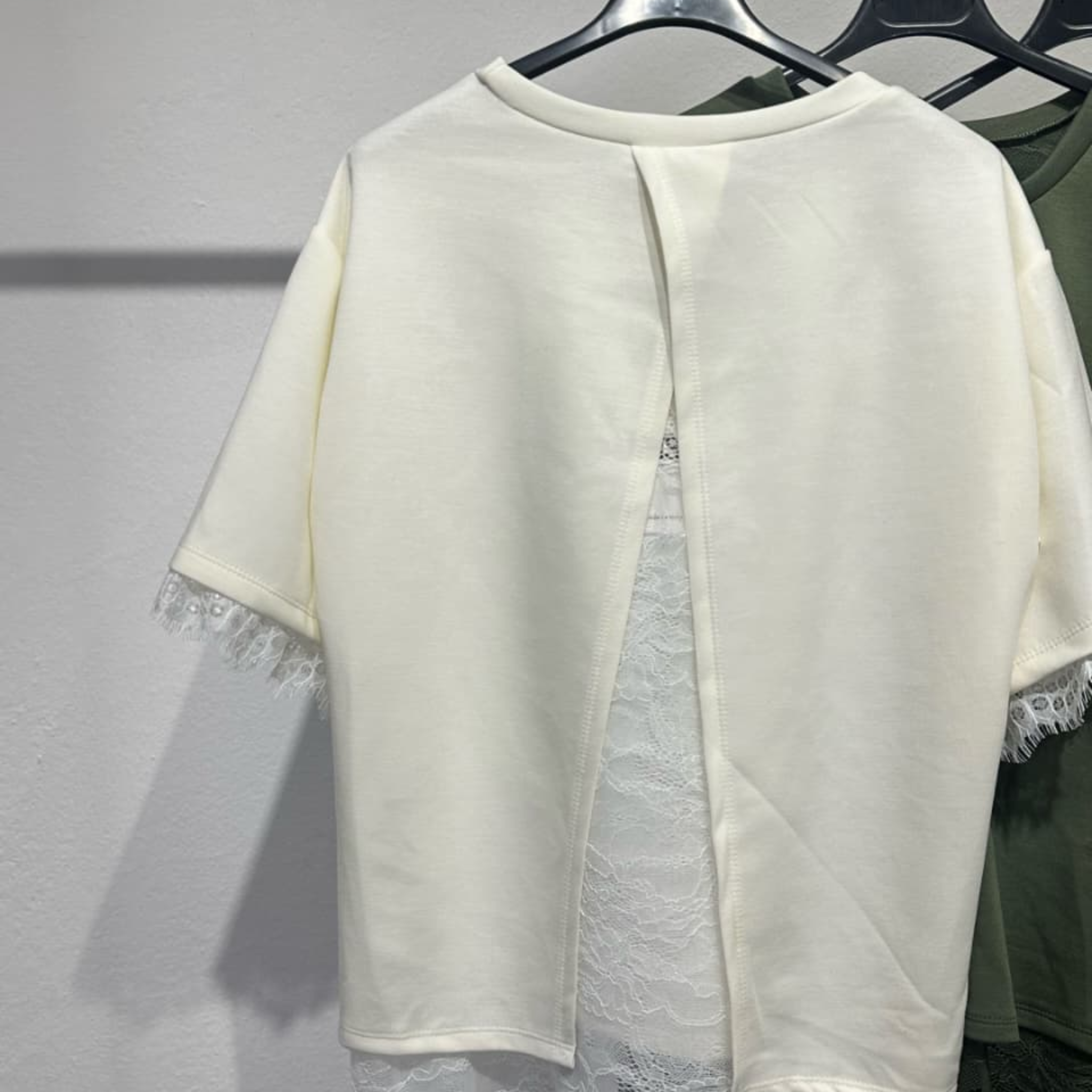 Lace Detail Layered Top