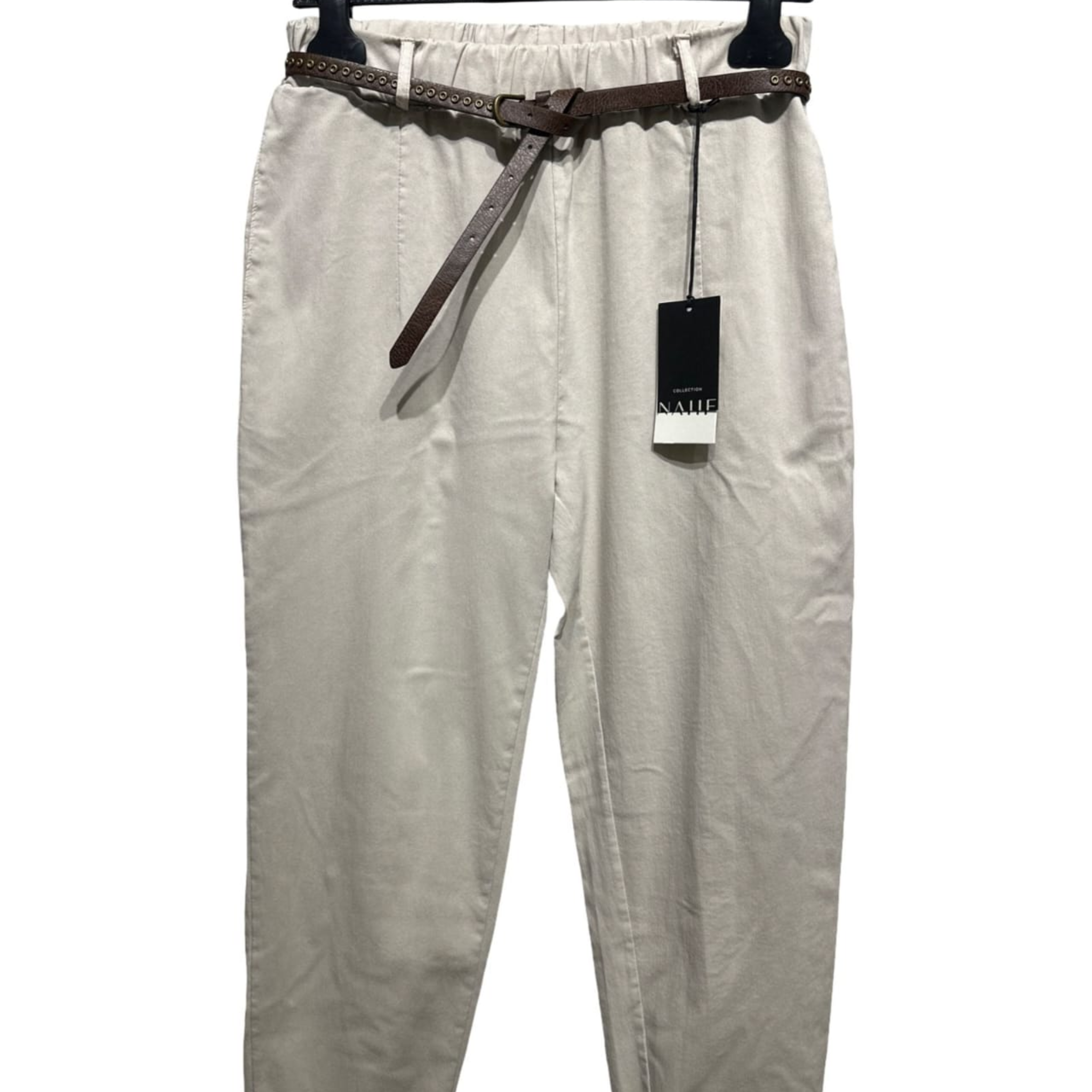 Lightweight Trousers with Belt
