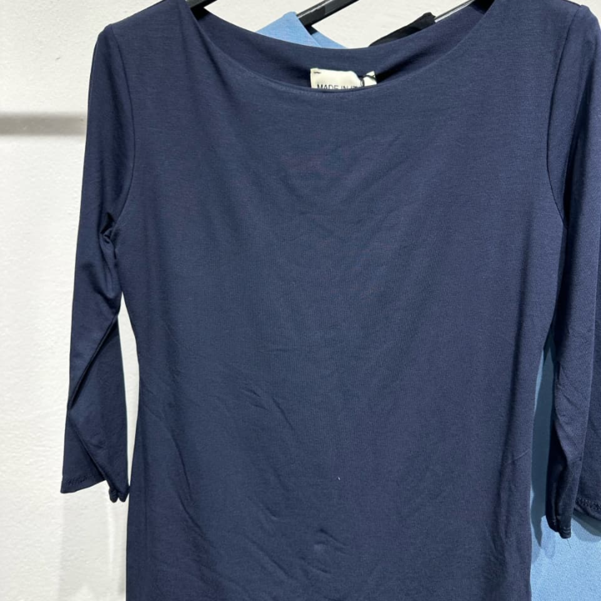 Viscose Blend Long Sleeve Top