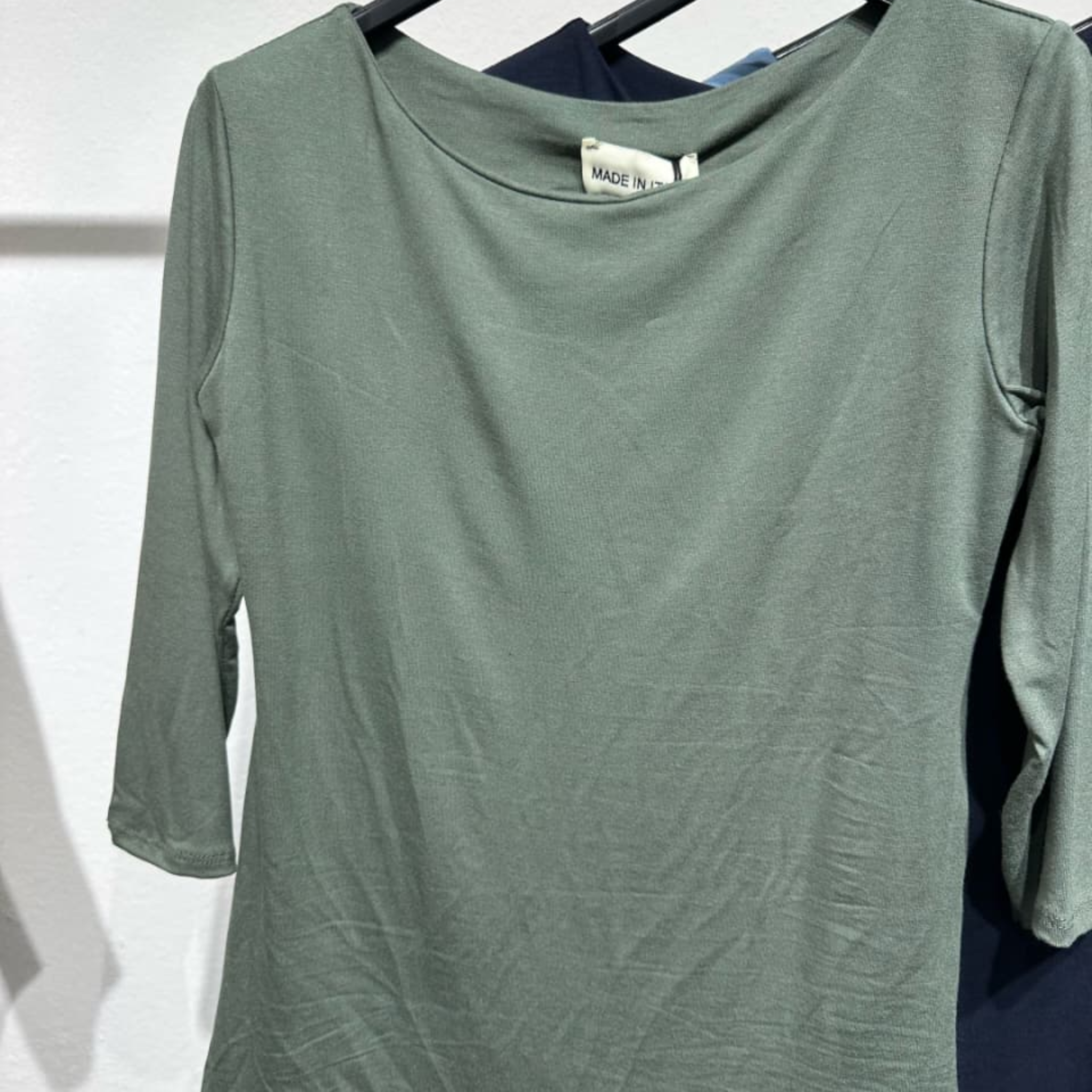 Viscose Blend Long Sleeve Top