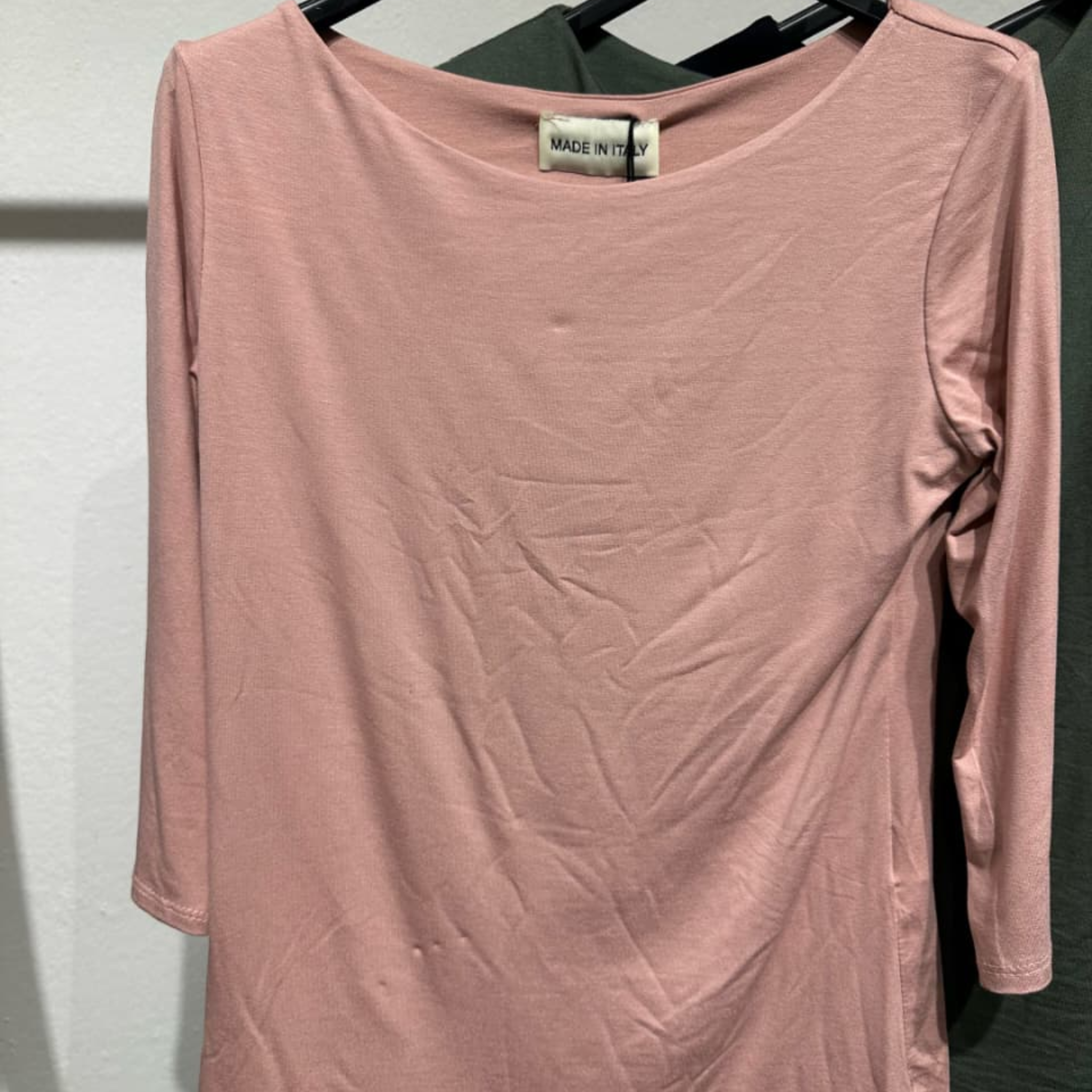 Viscose Blend Long Sleeve Top