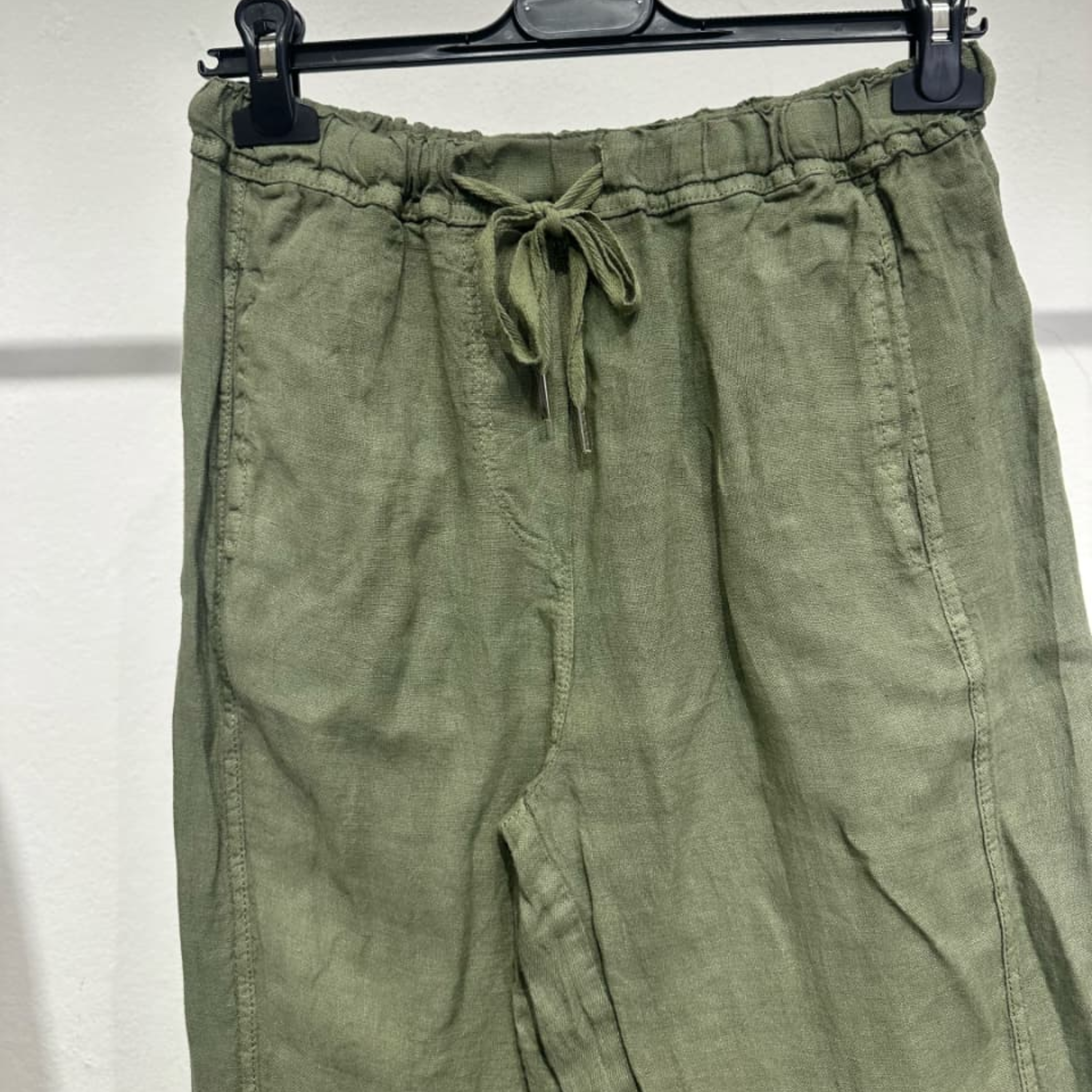 Pure Linen Relaxed Pants
