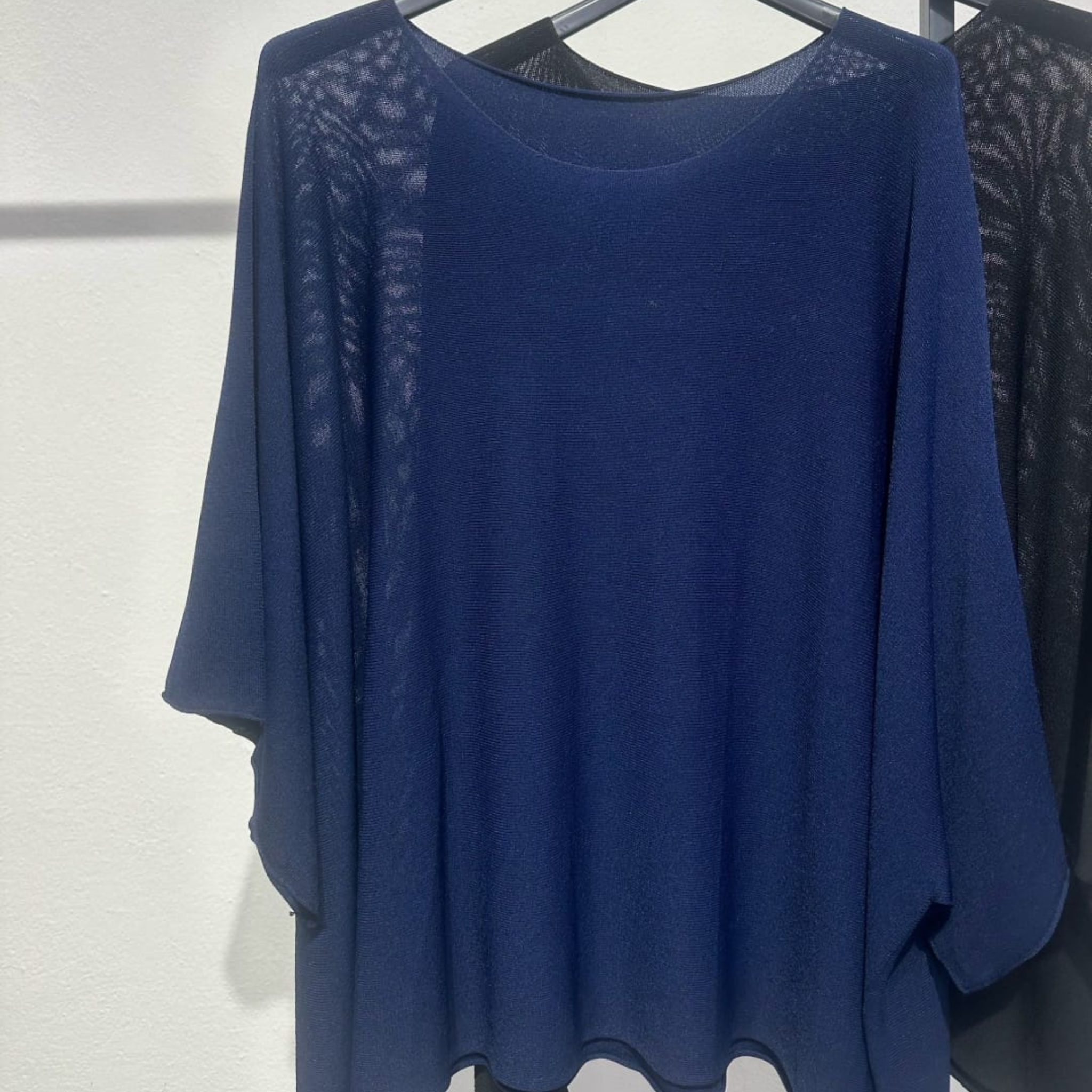 Viscose Blend Oversized Top