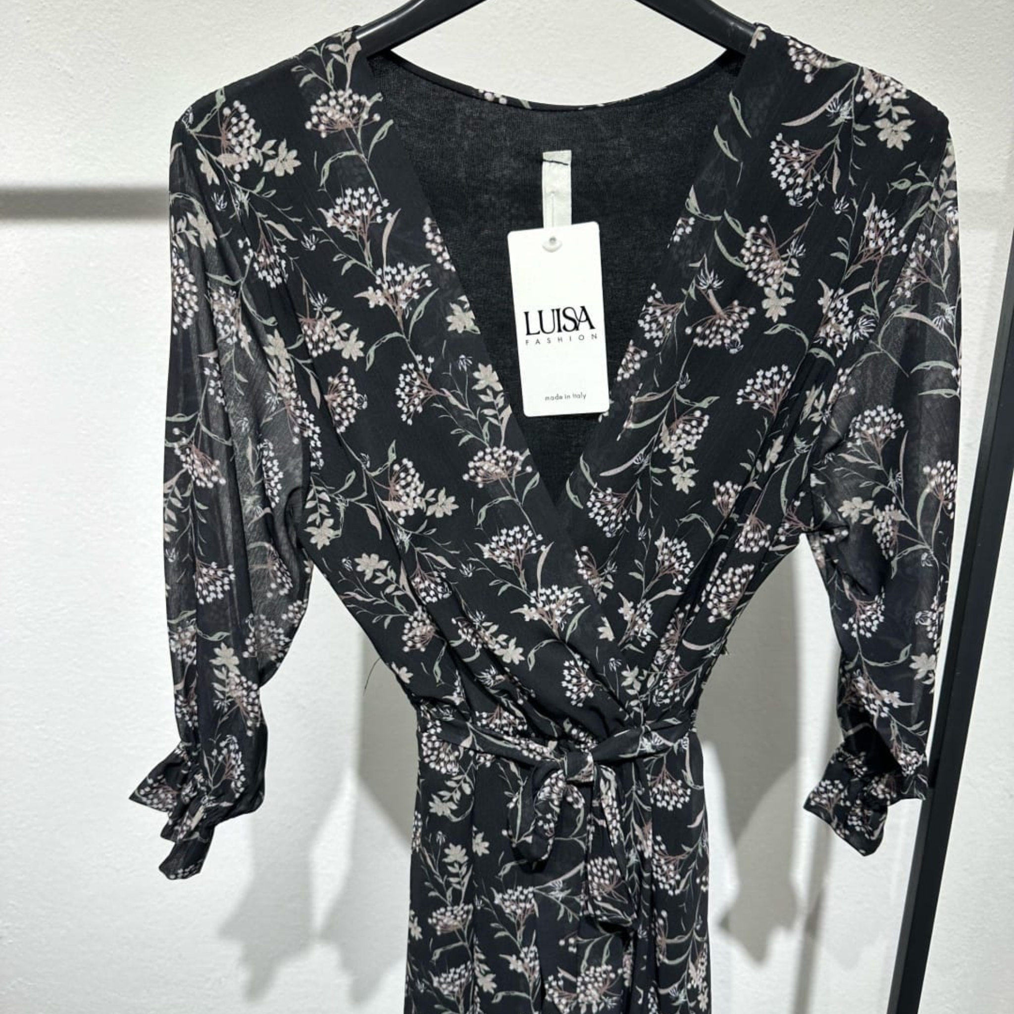 Floral Wrap Dress