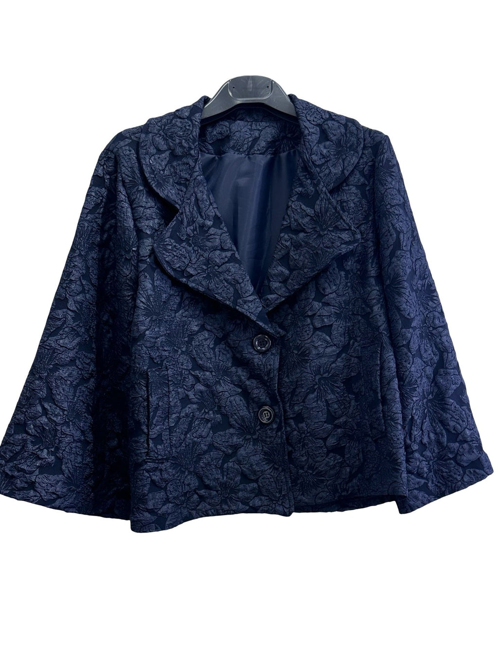 Elegant Textured Jacquard Blazer