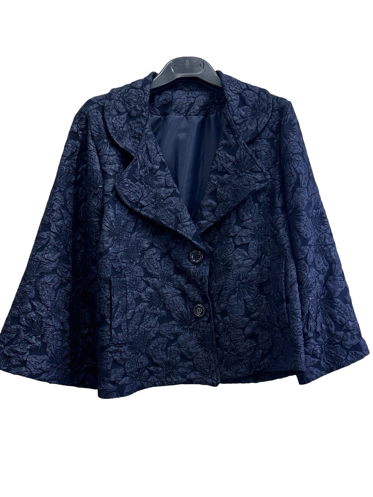 Elegant Textured Jacquard Blazer