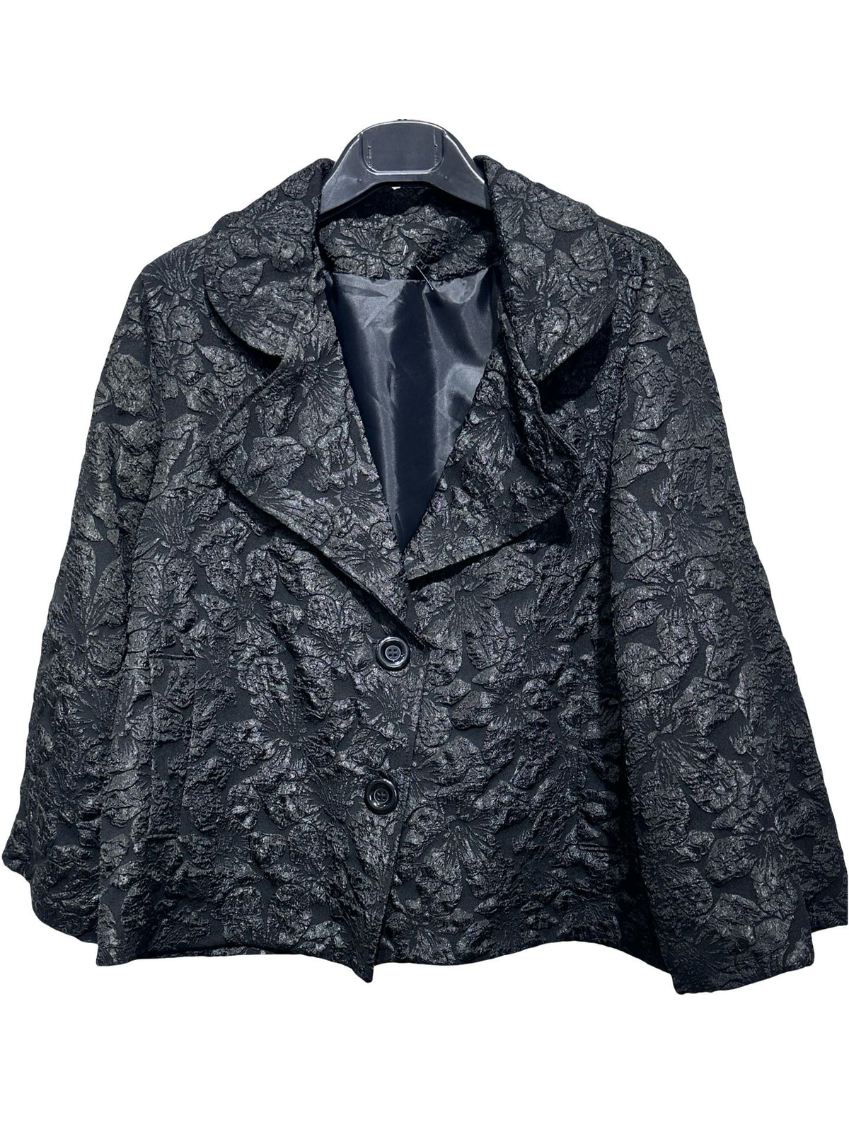Elegant Textured Jacquard Blazer