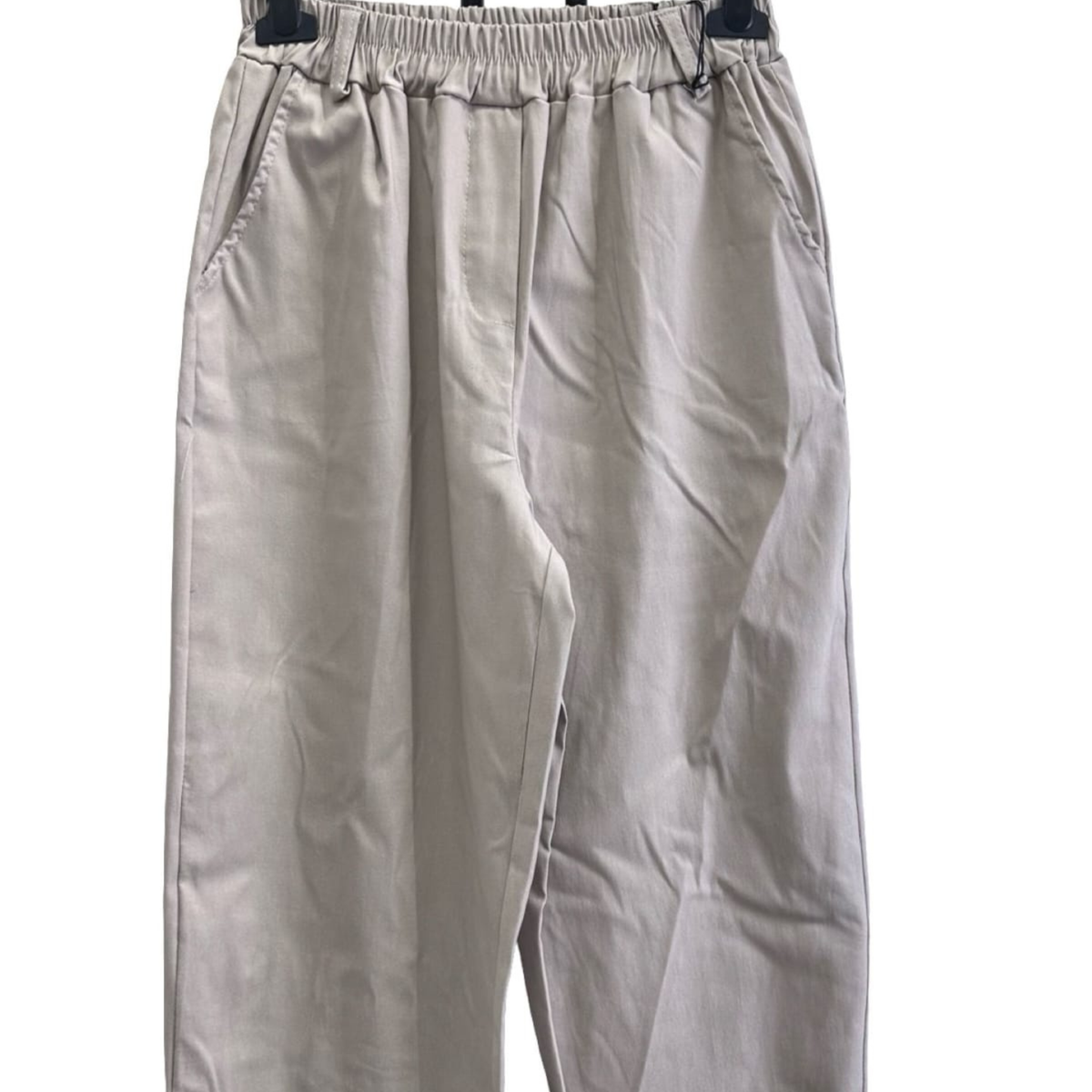 Relaxed Turn-Up Hem Trousers