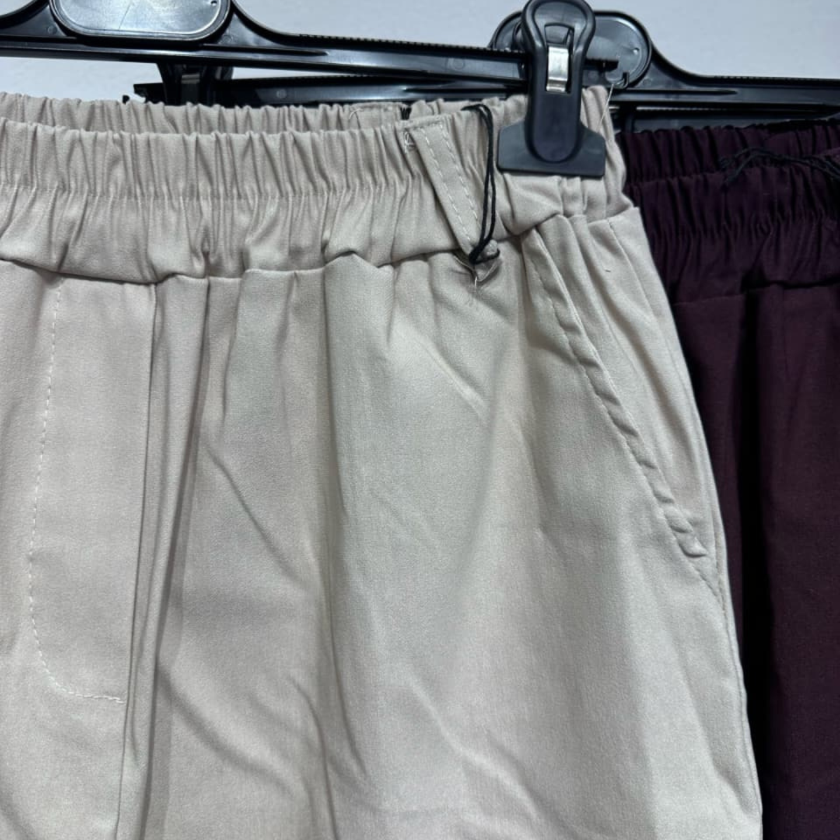 Relaxed Turn-Up Hem Trousers